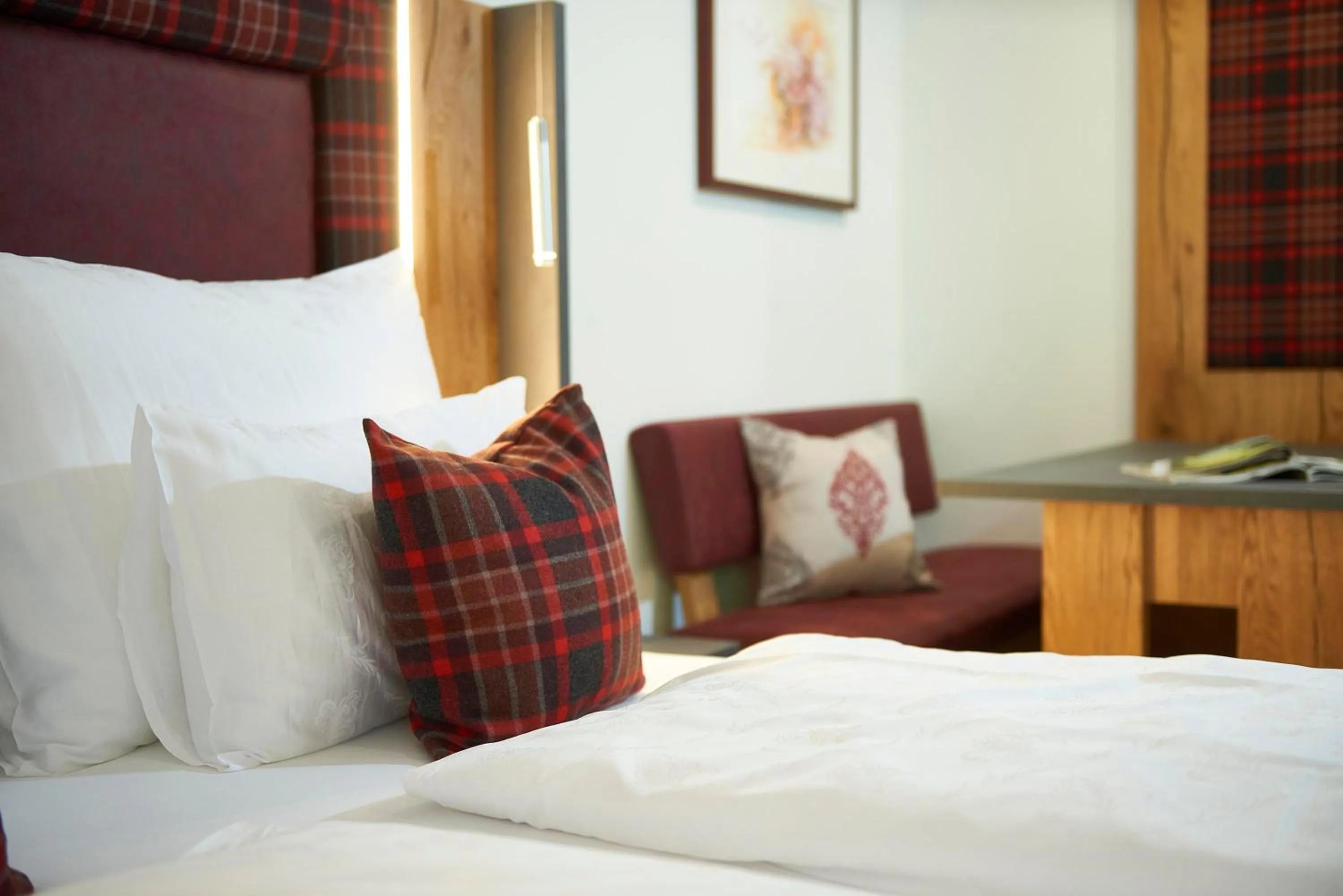 Bed in Gasthof Hotel Handlerhof