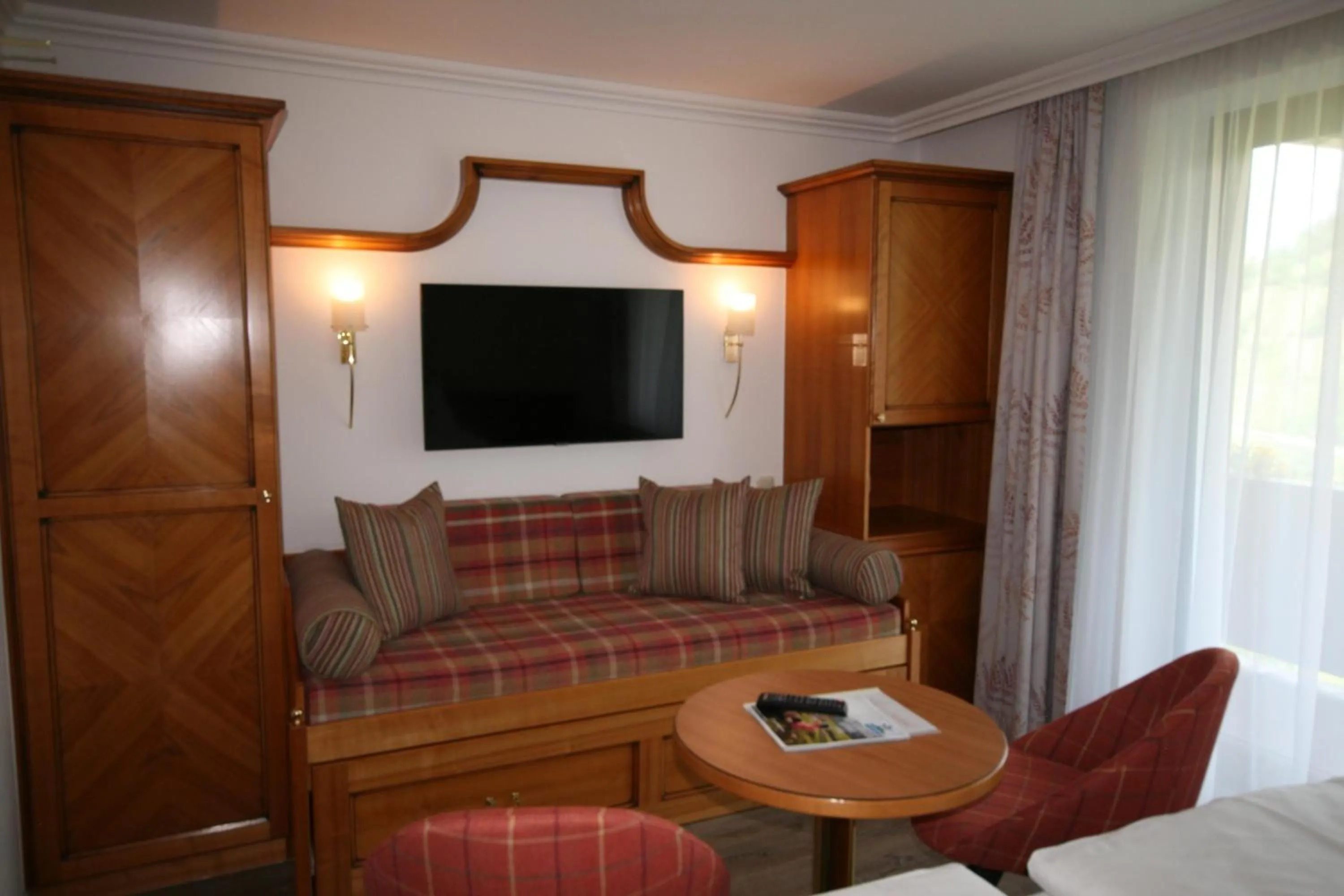 Bed in Gasthof Hotel Handlerhof