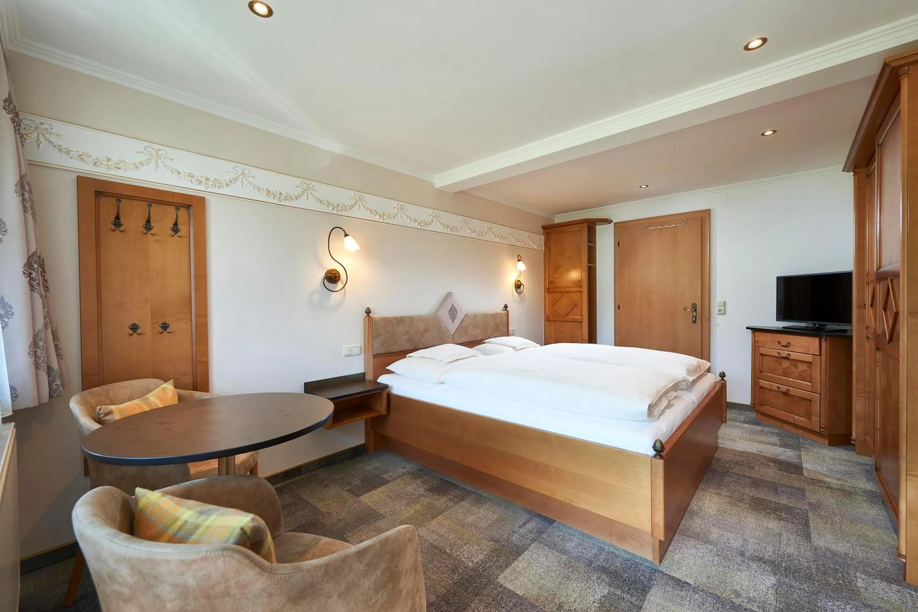 Bed in Gasthof Hotel Handlerhof