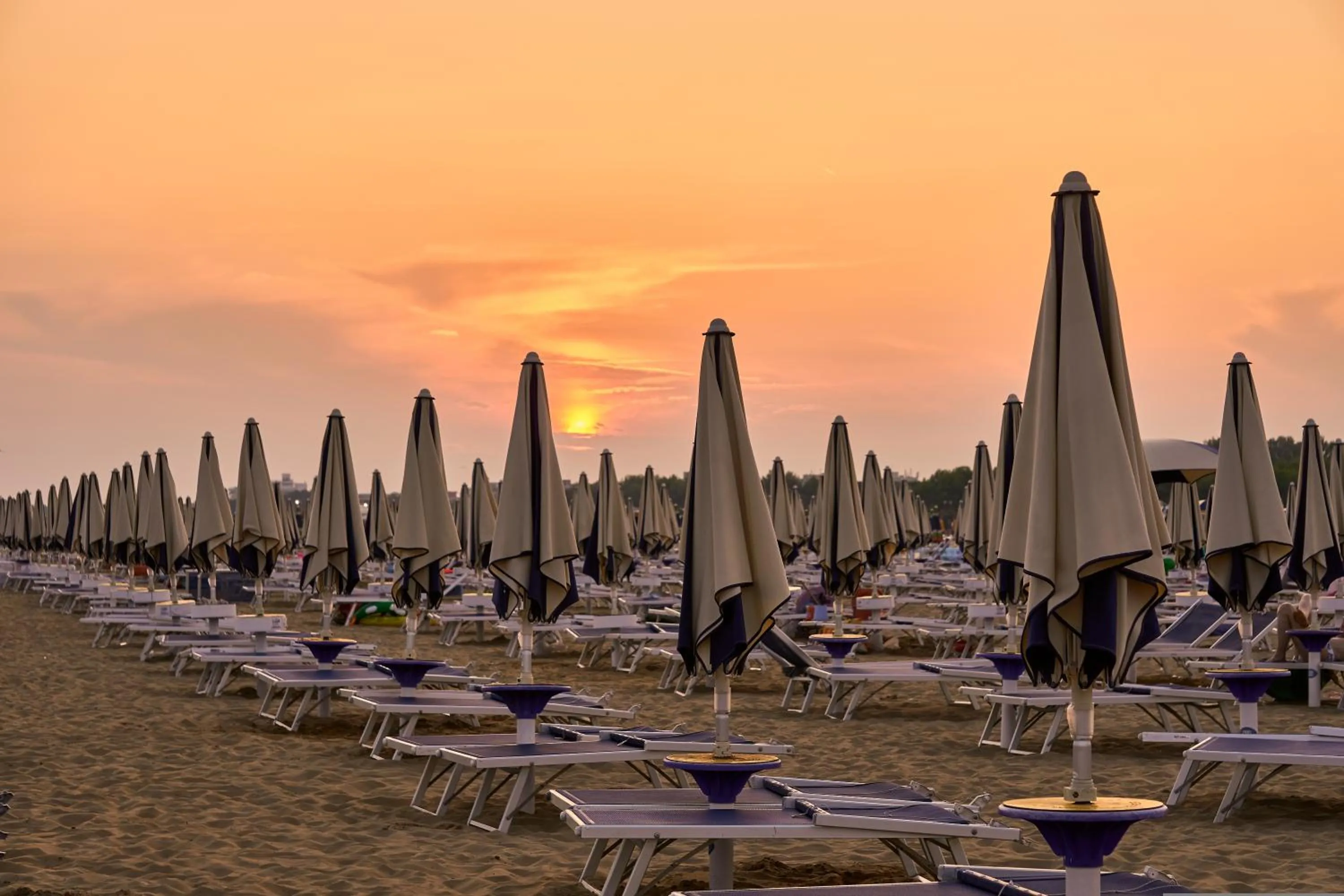 Beach in Bright flat close to Bibione promenade