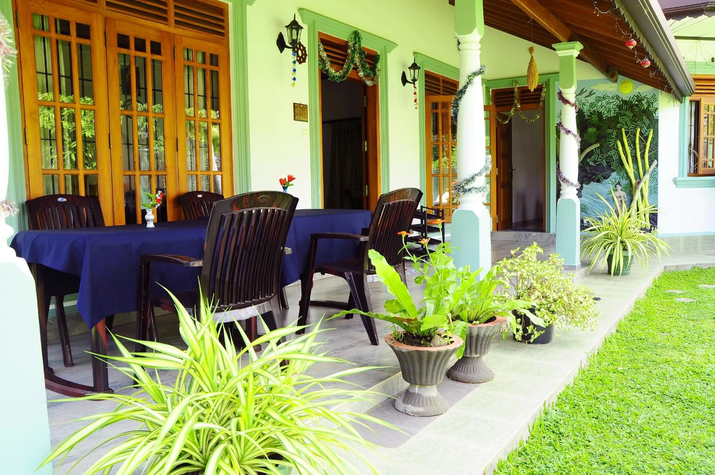 Facade/entrance in Lumbini Villa