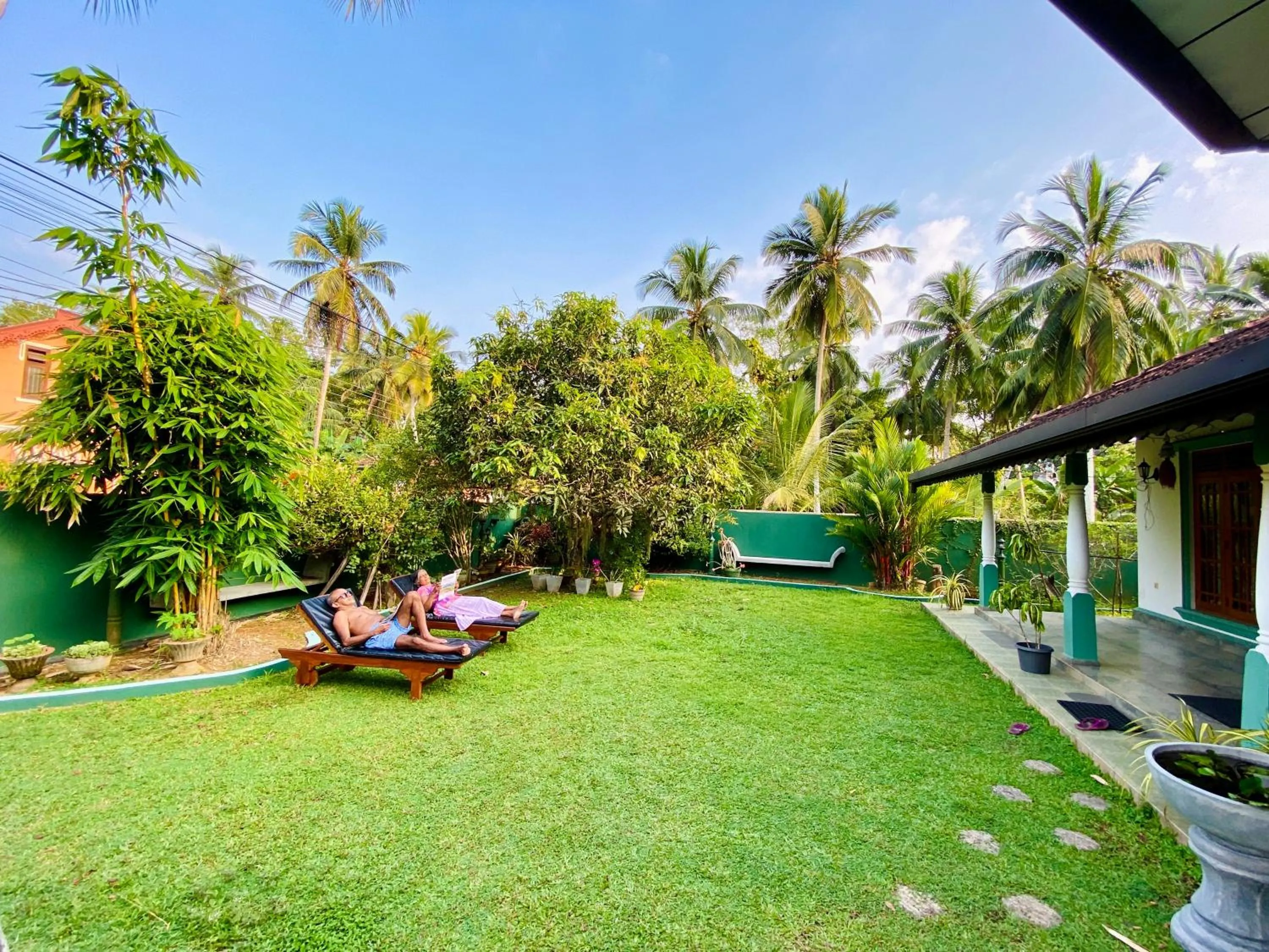 Garden in Lumbini Villa