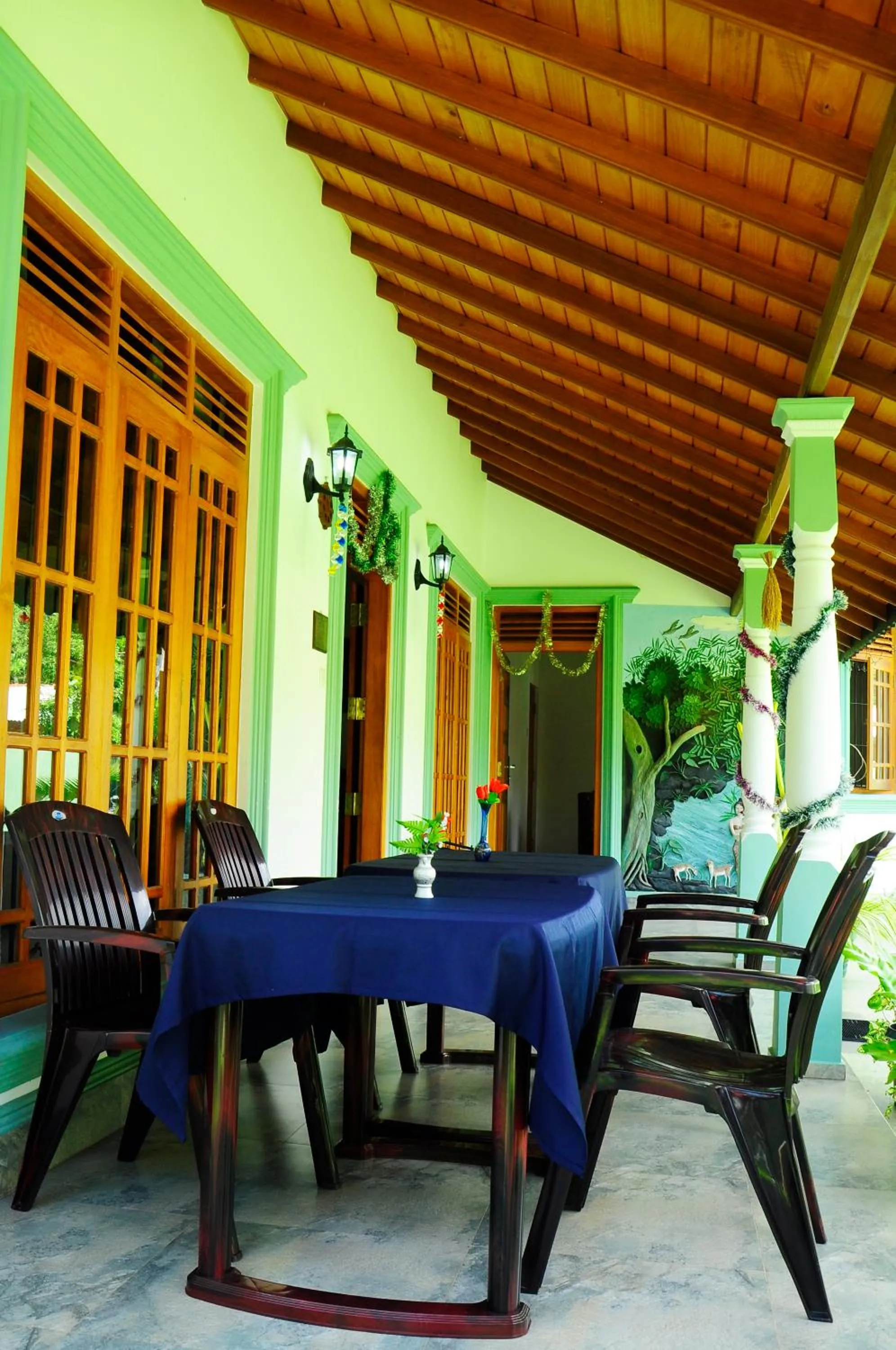 Balcony/Terrace in Lumbini Villa