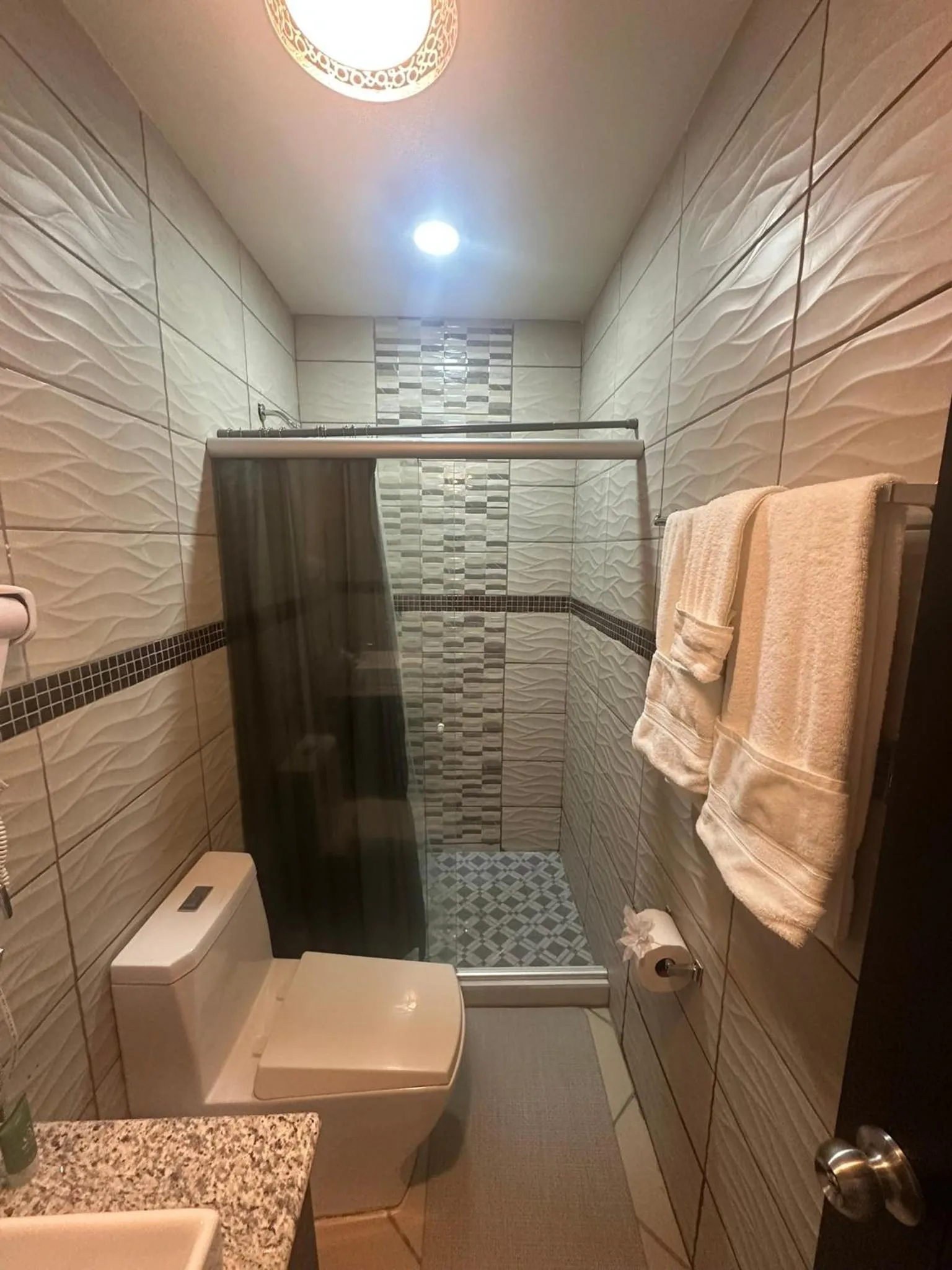Shower in Luxury Canyon Suites