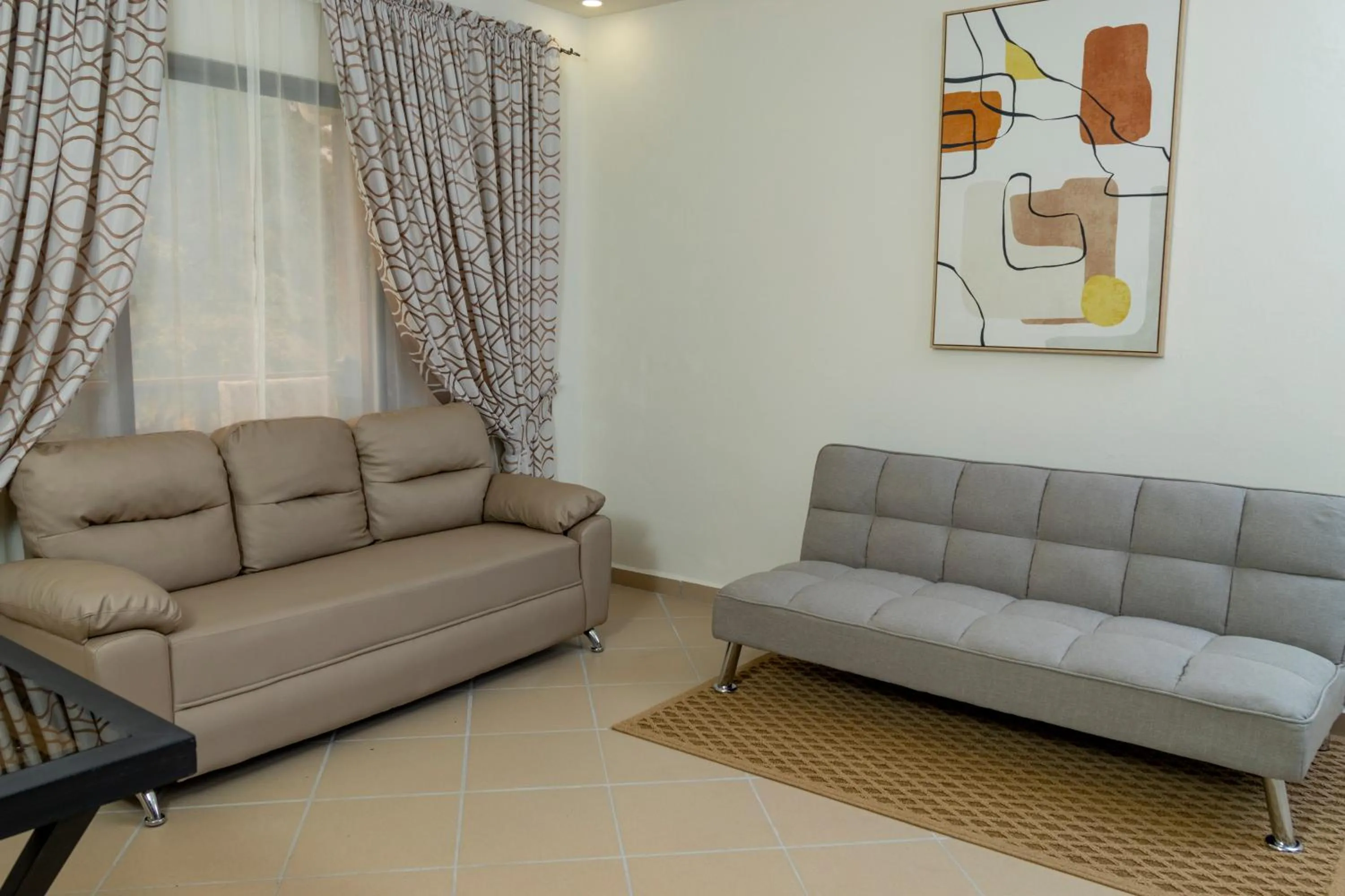 Living room in Luxury Canyon Suites