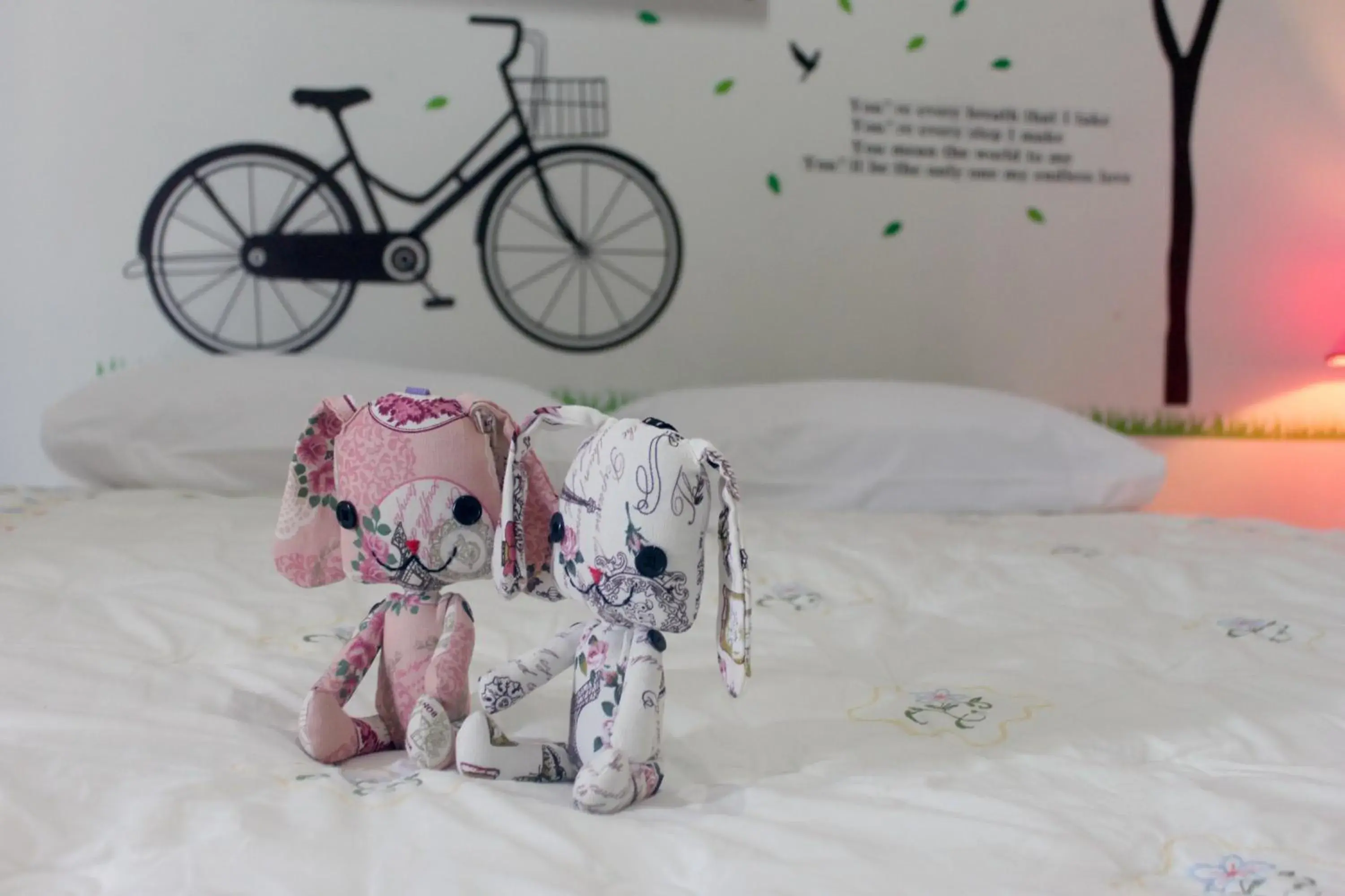 Bed in Cozy Rabbit Hotel Bed in Cozy Rabbit Hotel