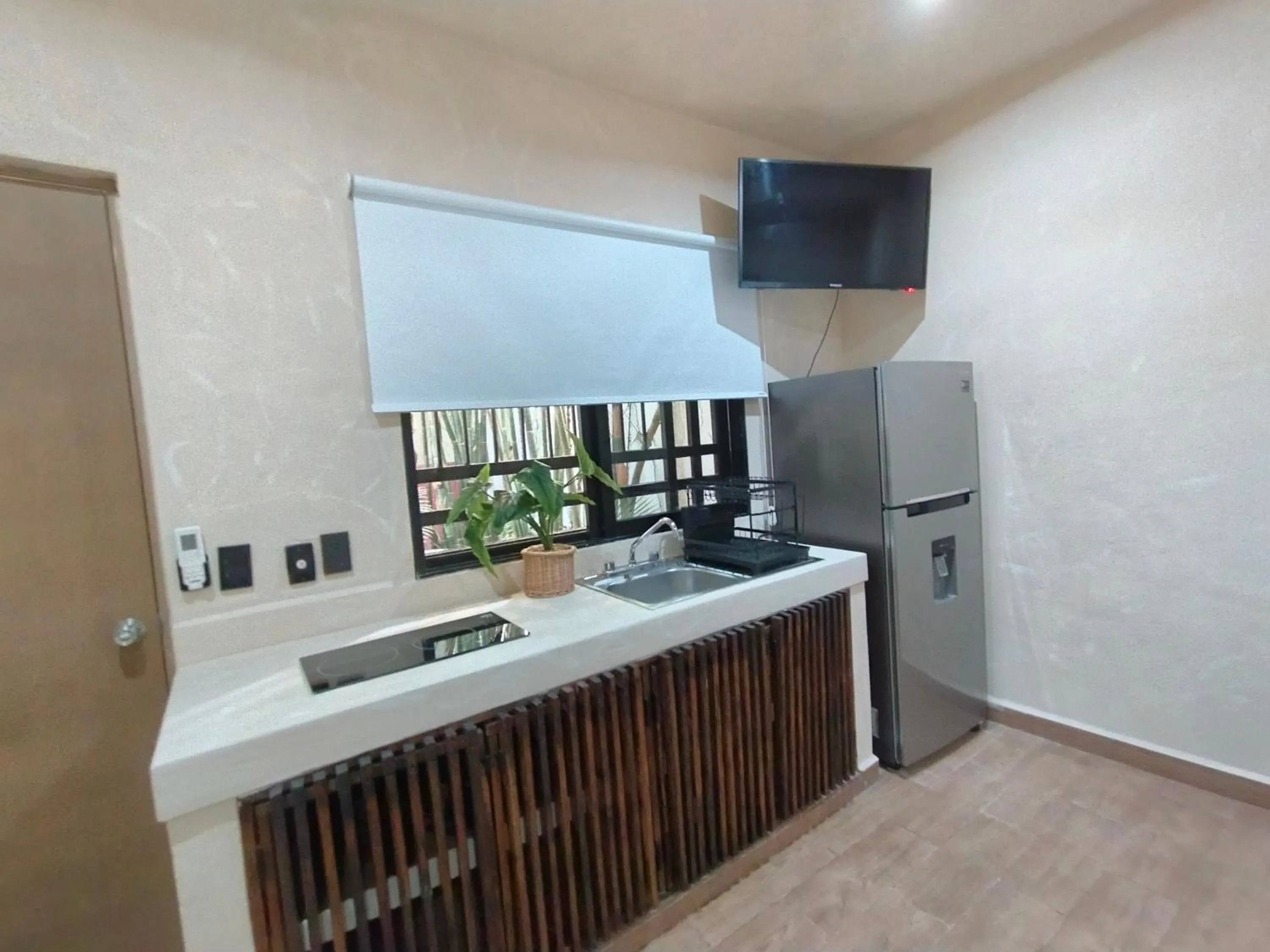 Kitchen or kitchenette in Casa Lupita