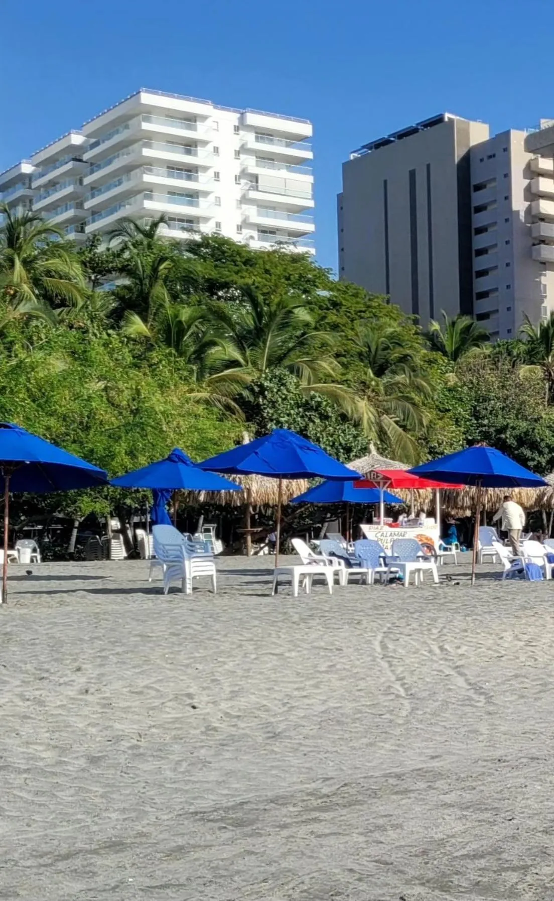 Beach in Hotel Porto Horizonte suite 1426