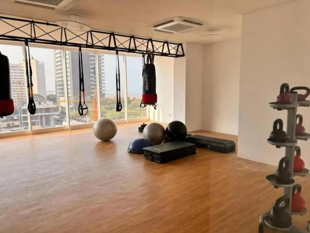 Fitness centre/facilities in Hotel Porto Horizonte suite 1426