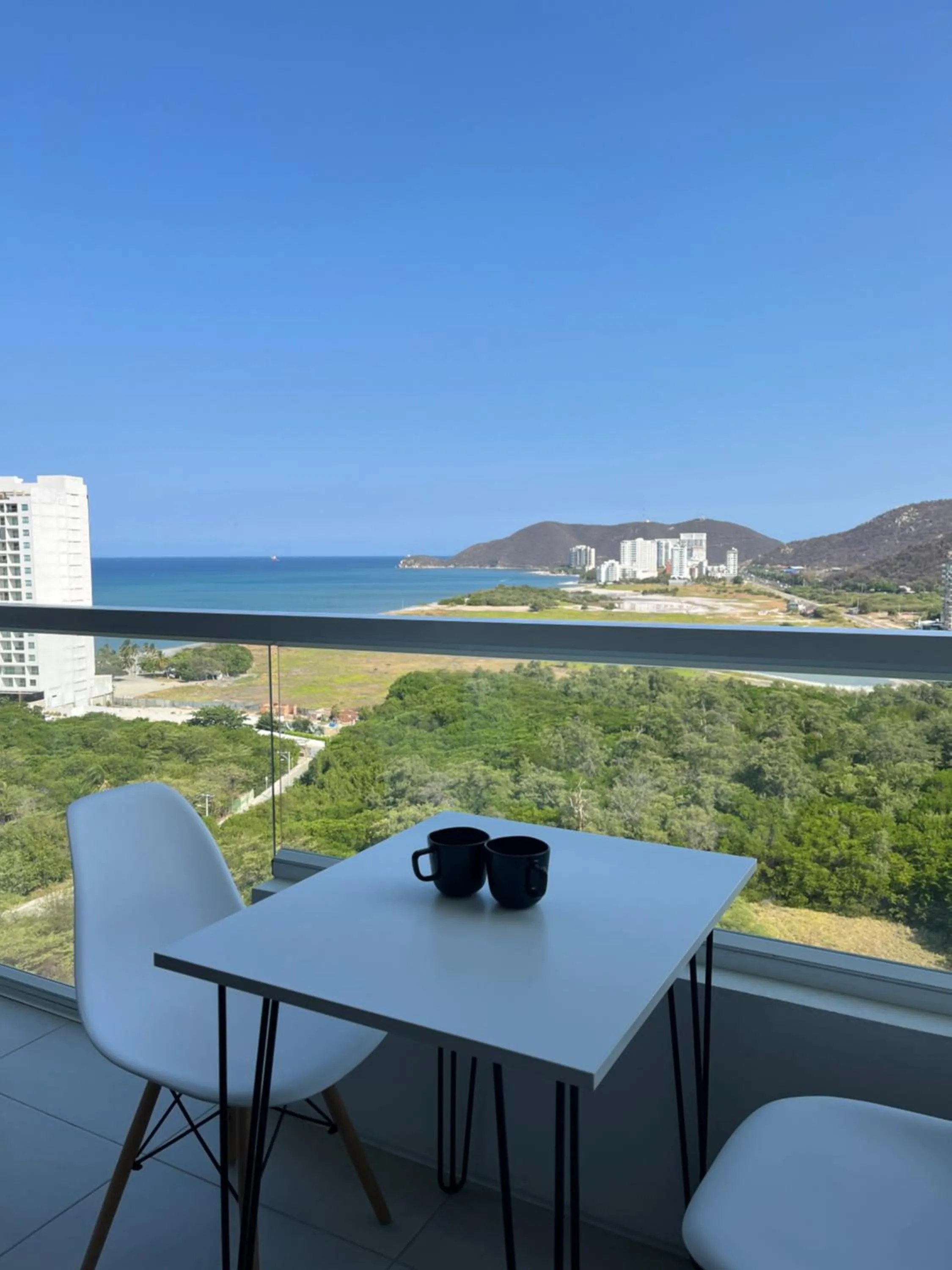 Balcony/Terrace in Hotel Porto Horizonte suite 1426