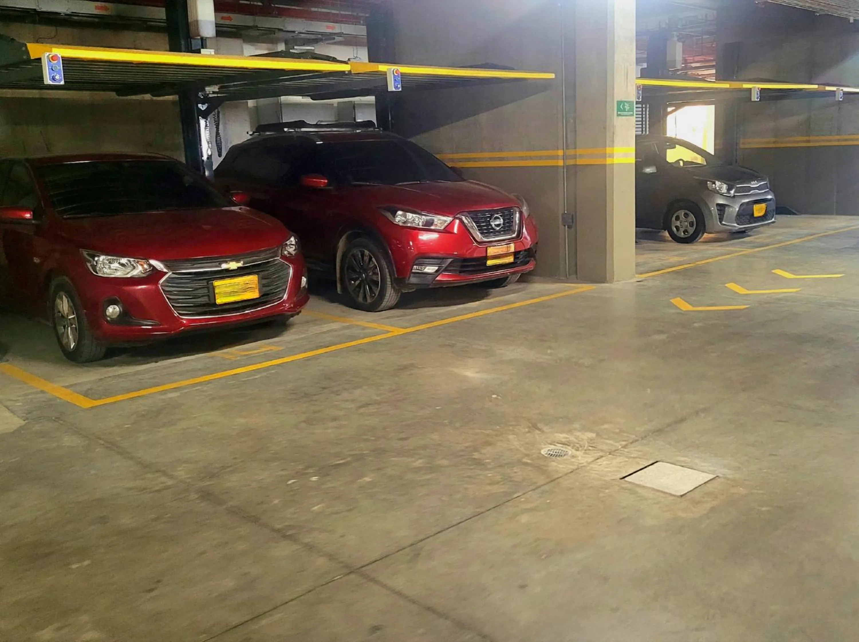 Parking in Hotel Porto Horizonte suite 1426