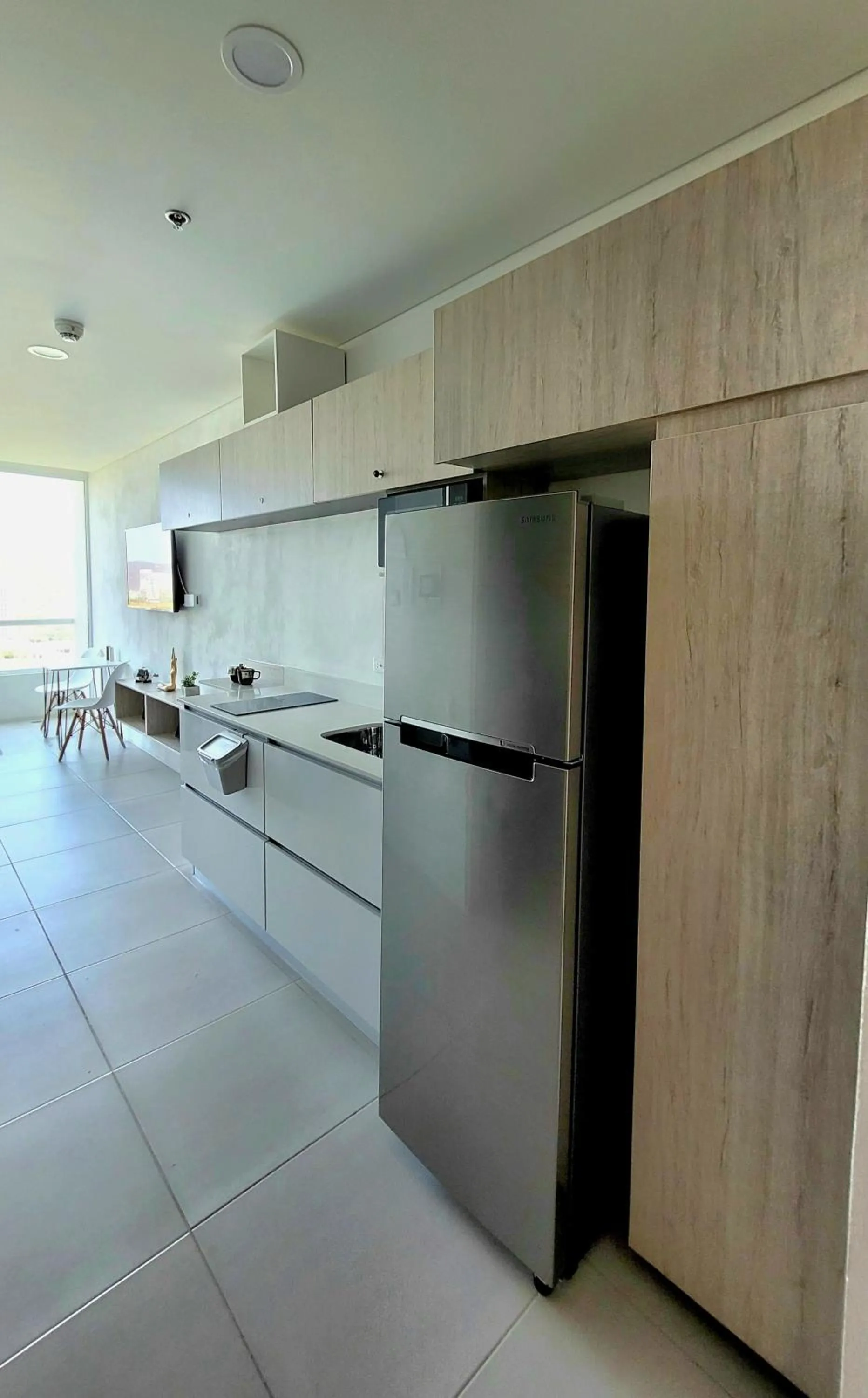 Kitchen or kitchenette in Hotel Porto Horizonte suite 1426