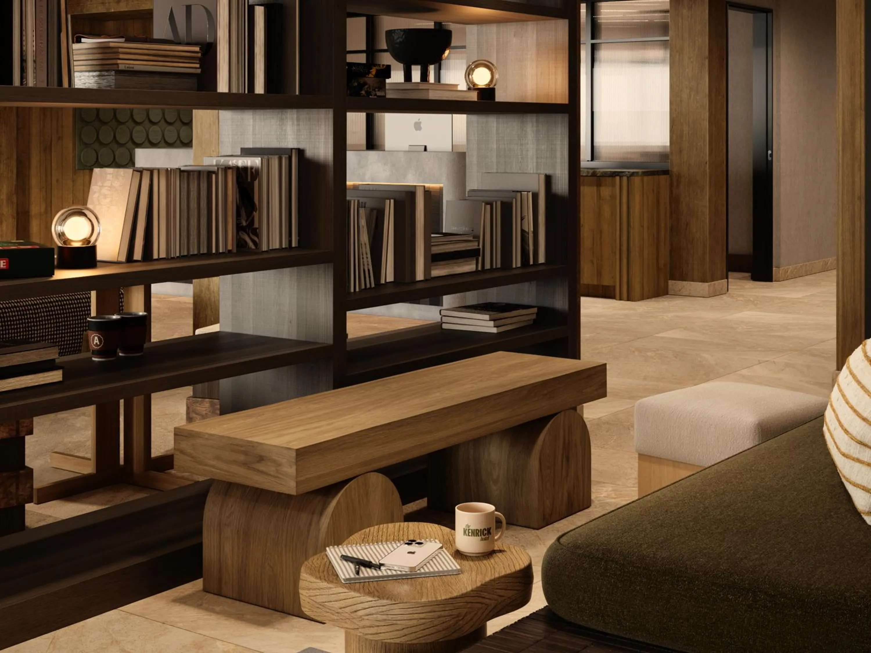 Lobby or reception in The Kenrick Hotel