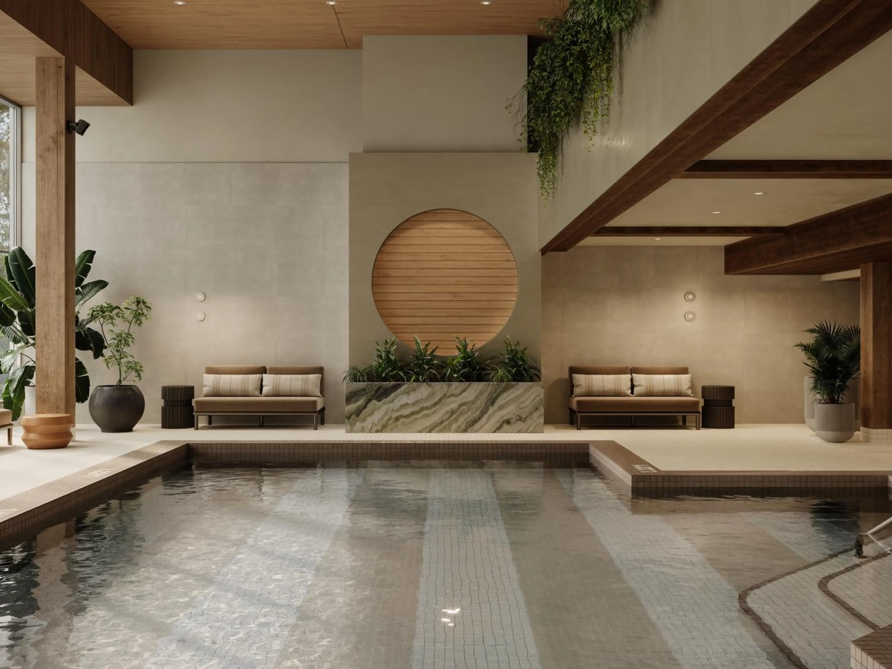 Swimming pool in The Kenrick Hotel