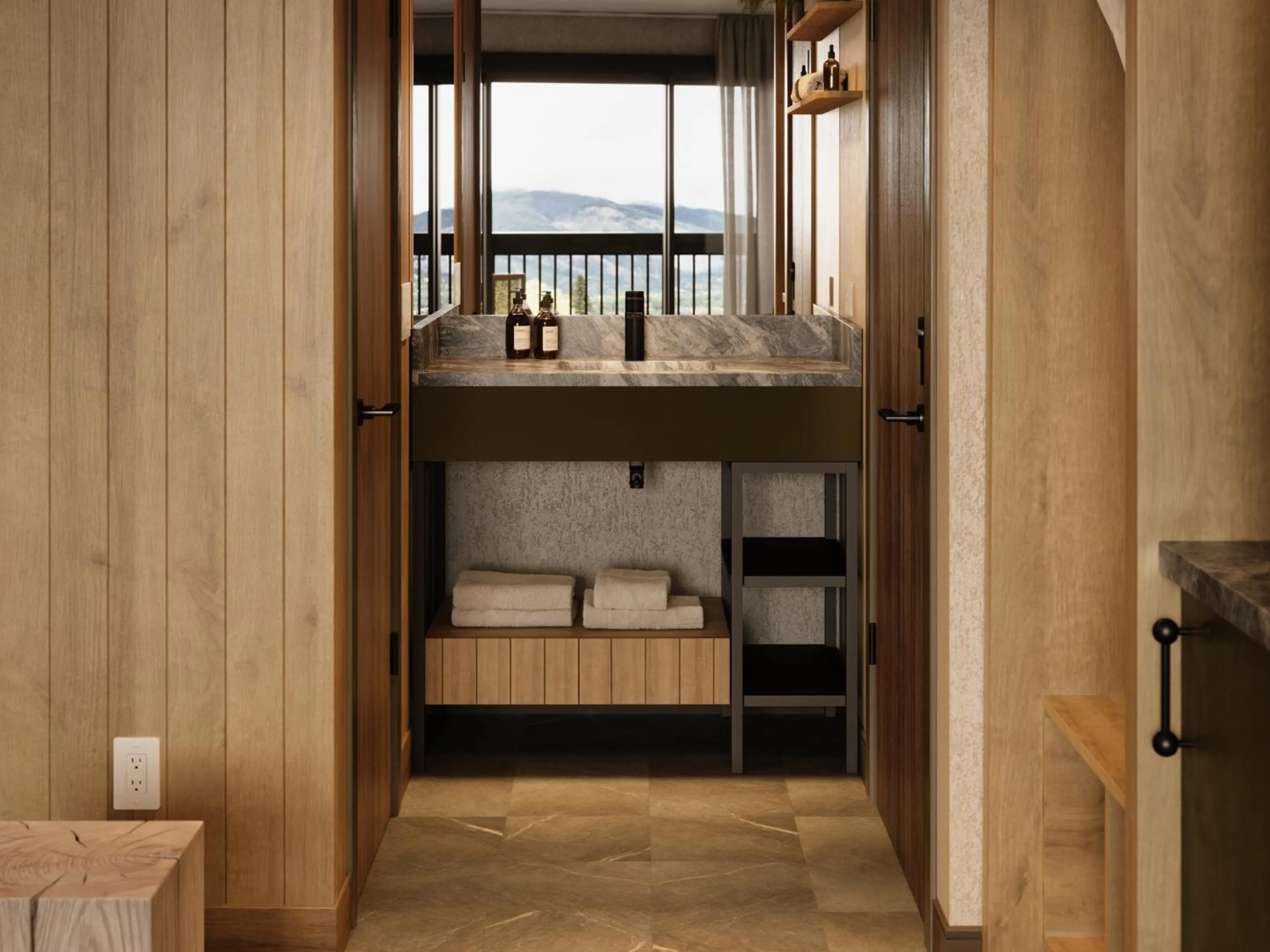 Bedroom in The Kenrick Hotel