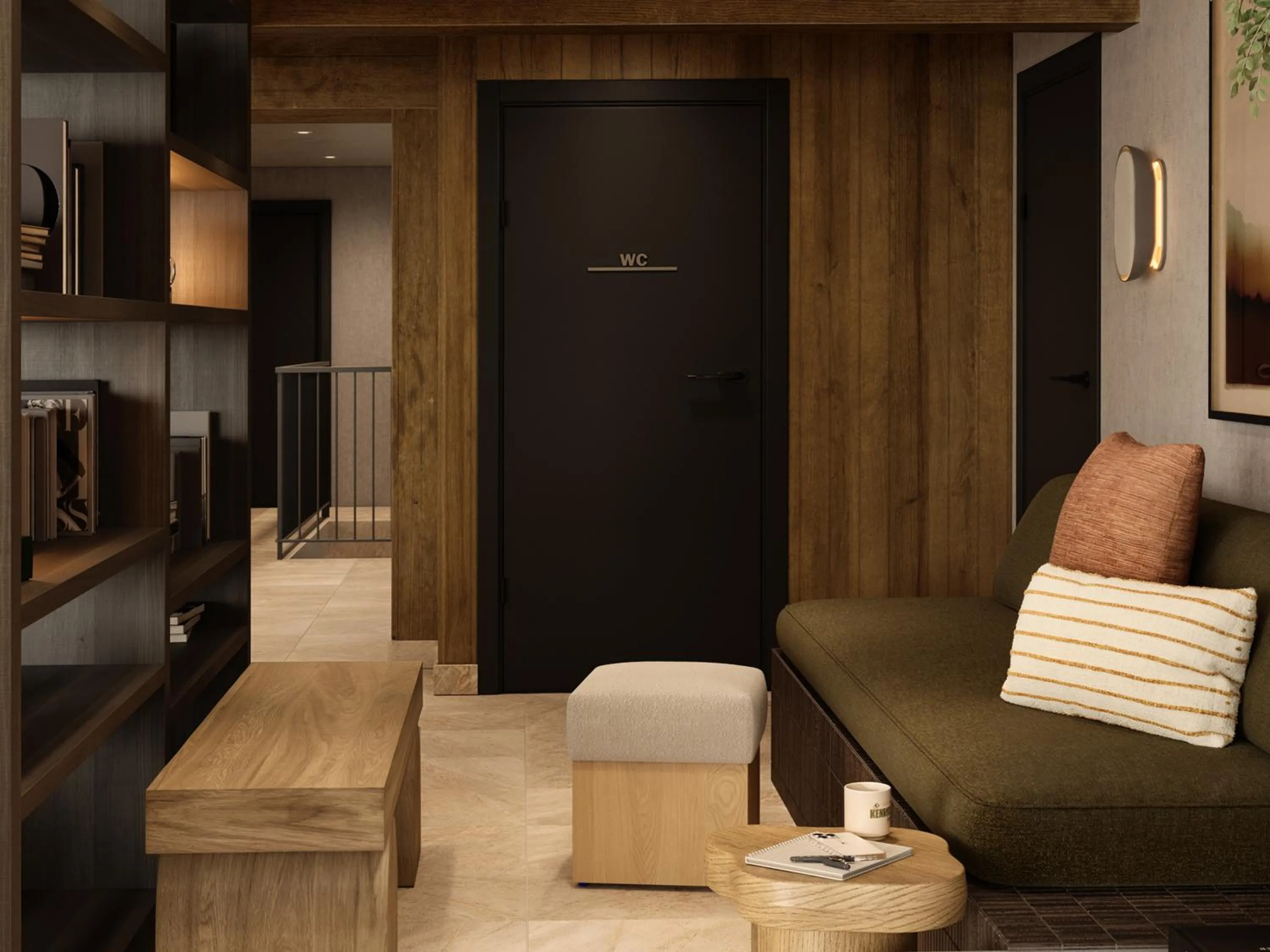 Lobby or reception in The Kenrick Hotel
