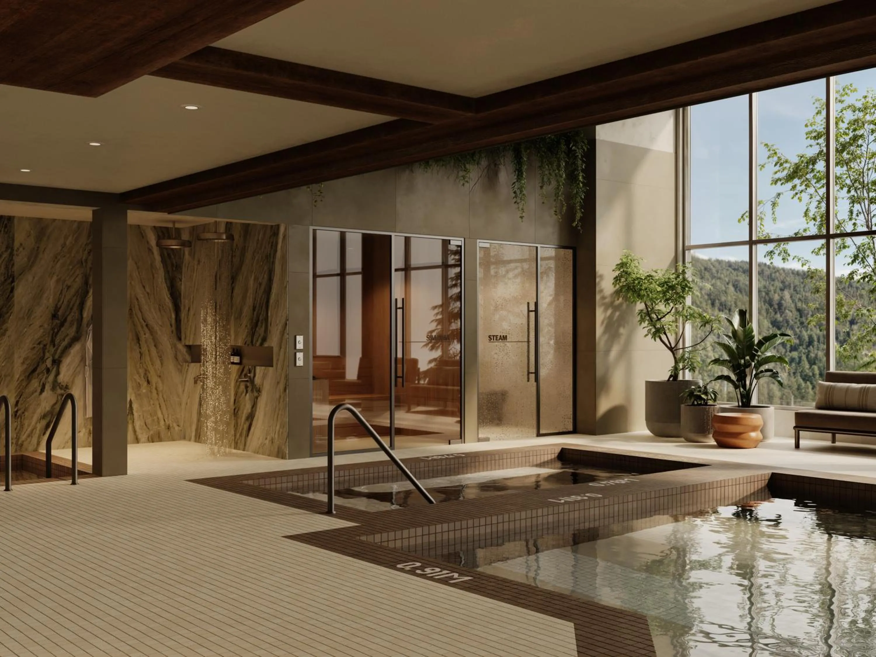 Hot Tub in The Kenrick Hotel