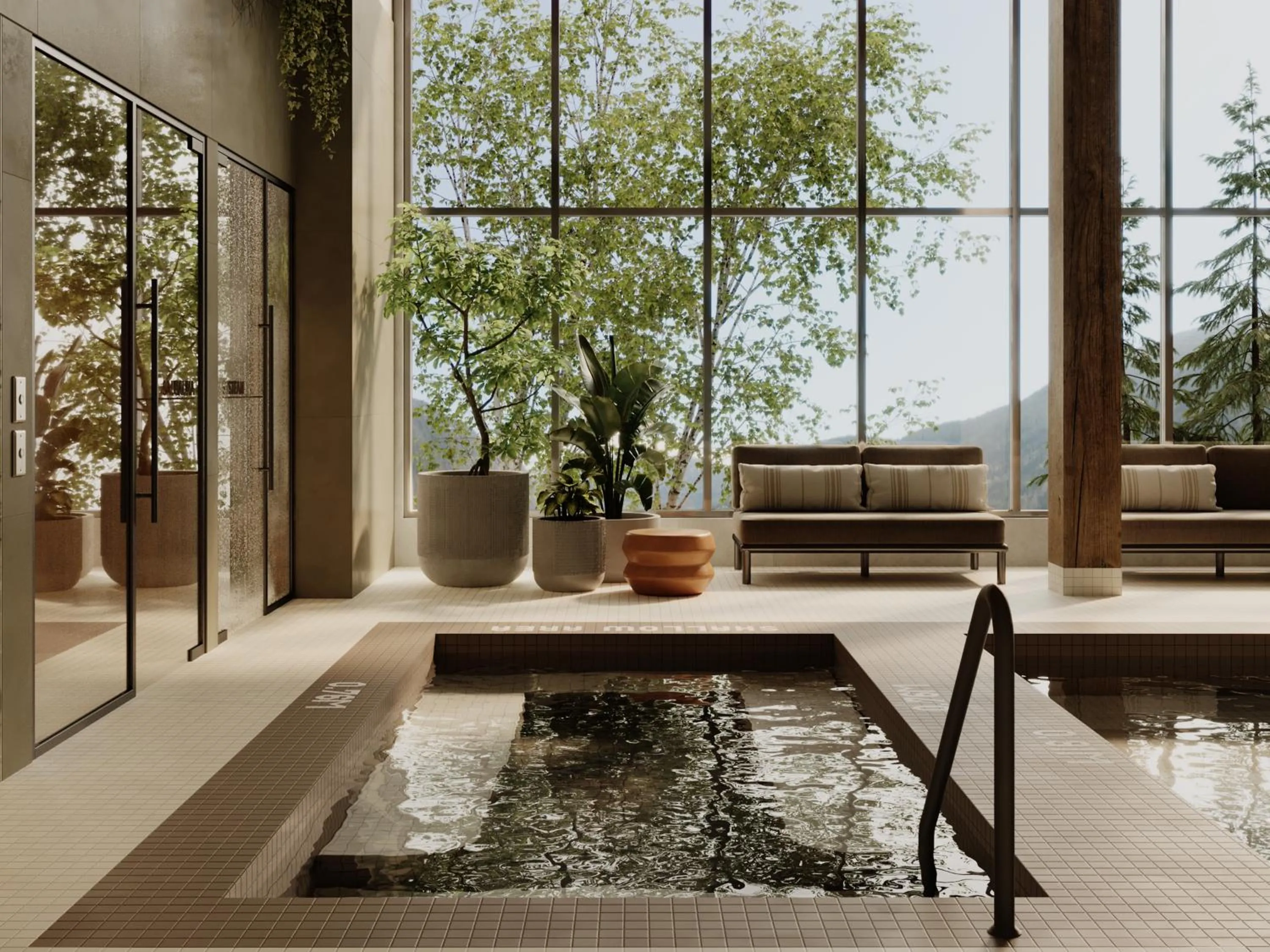 Hot Tub in The Kenrick Hotel