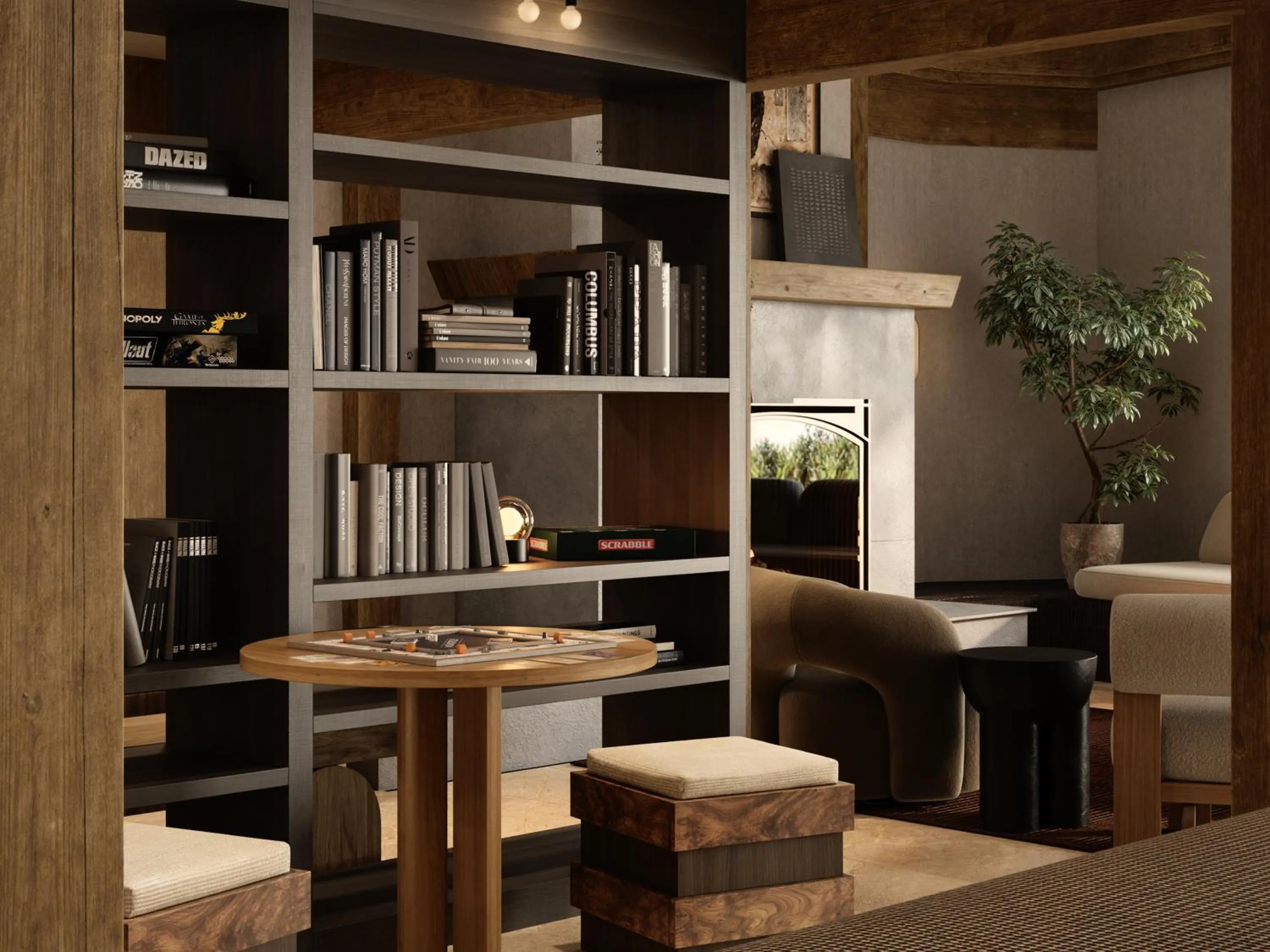 Lobby or reception in The Kenrick Hotel