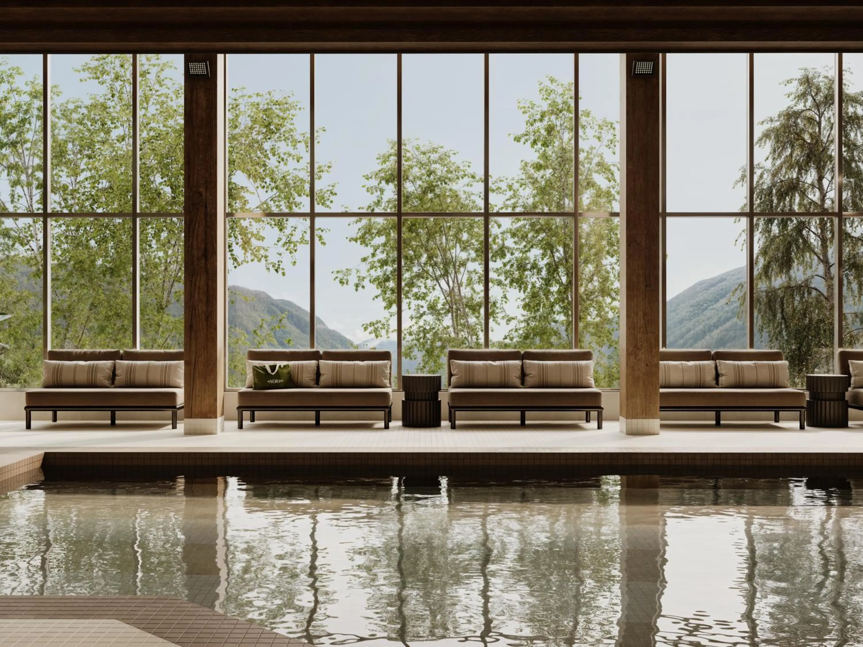 Swimming pool in The Kenrick Hotel