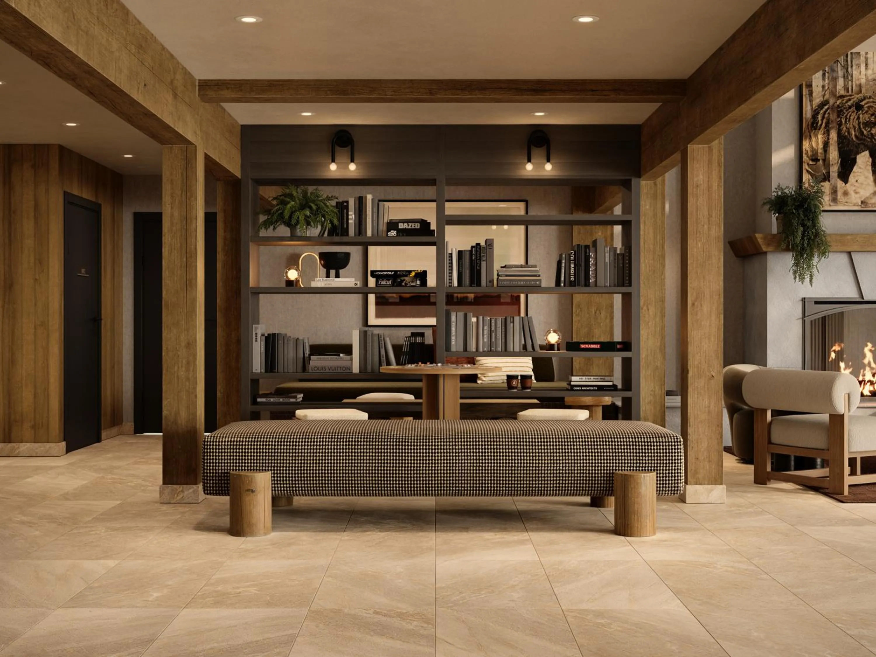 Lobby or reception in The Kenrick Hotel