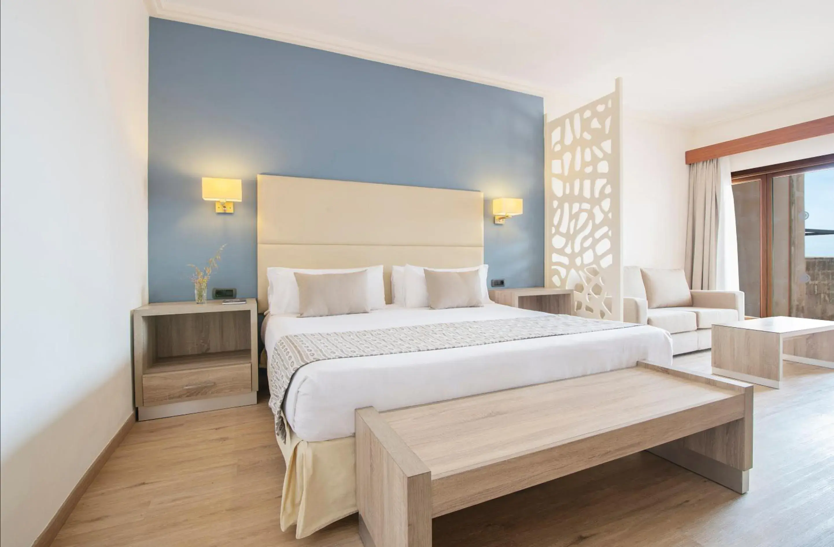 Bedroom, Bed in Hotel Menorca Binibeca - Adults Recommended - by Pierre & Vacances Premium Bedroom, Bed in Hotel Menorca Binibeca - Adults Recommended - by Pierre & Vacances Premium