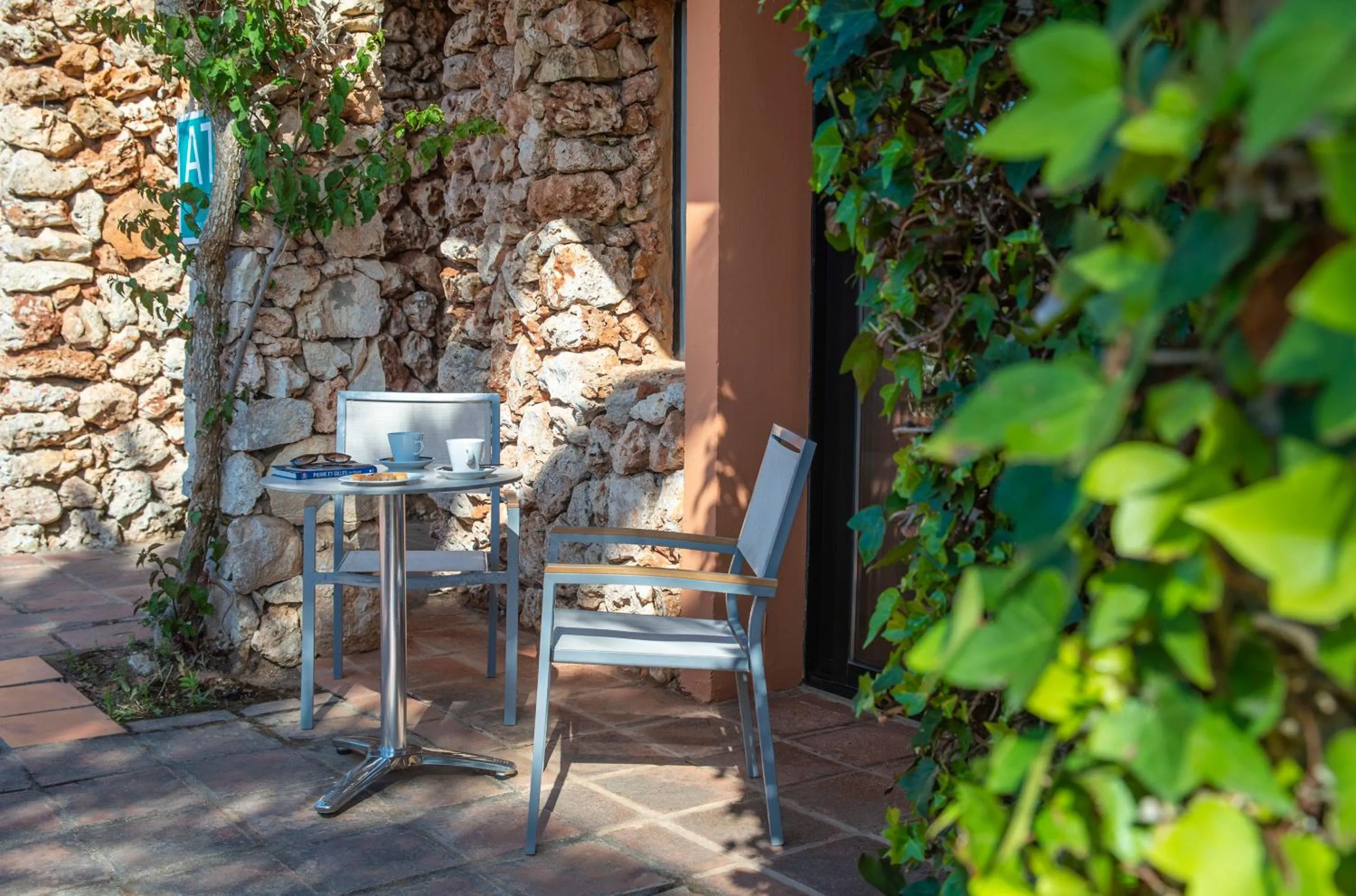 Balcony/Terrace in Hotel Menorca Binibeca - Adults Recommended - by Pierre & Vacances Premium