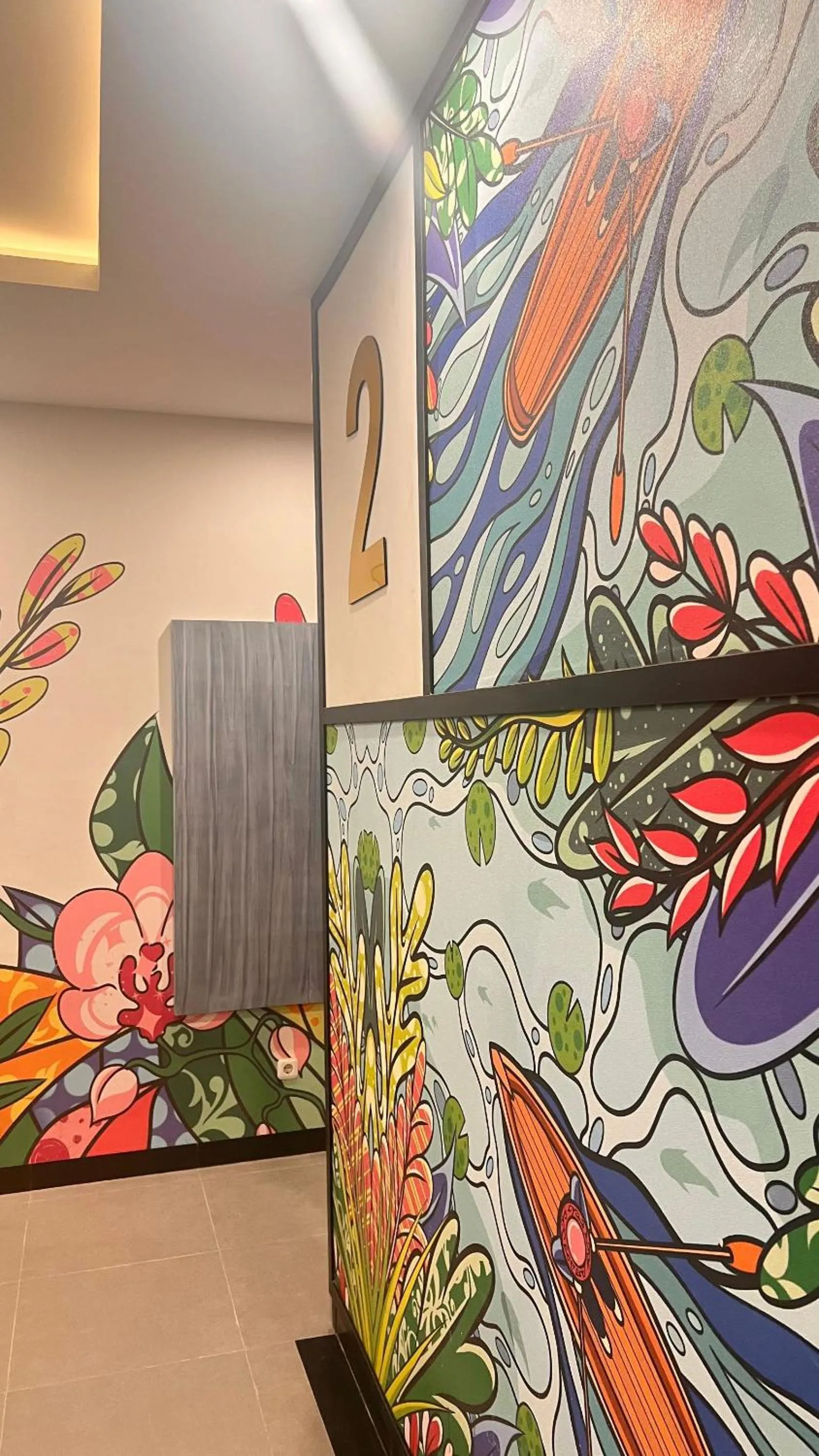 Decorative detail in Alltrue Hotel Palangkaraya