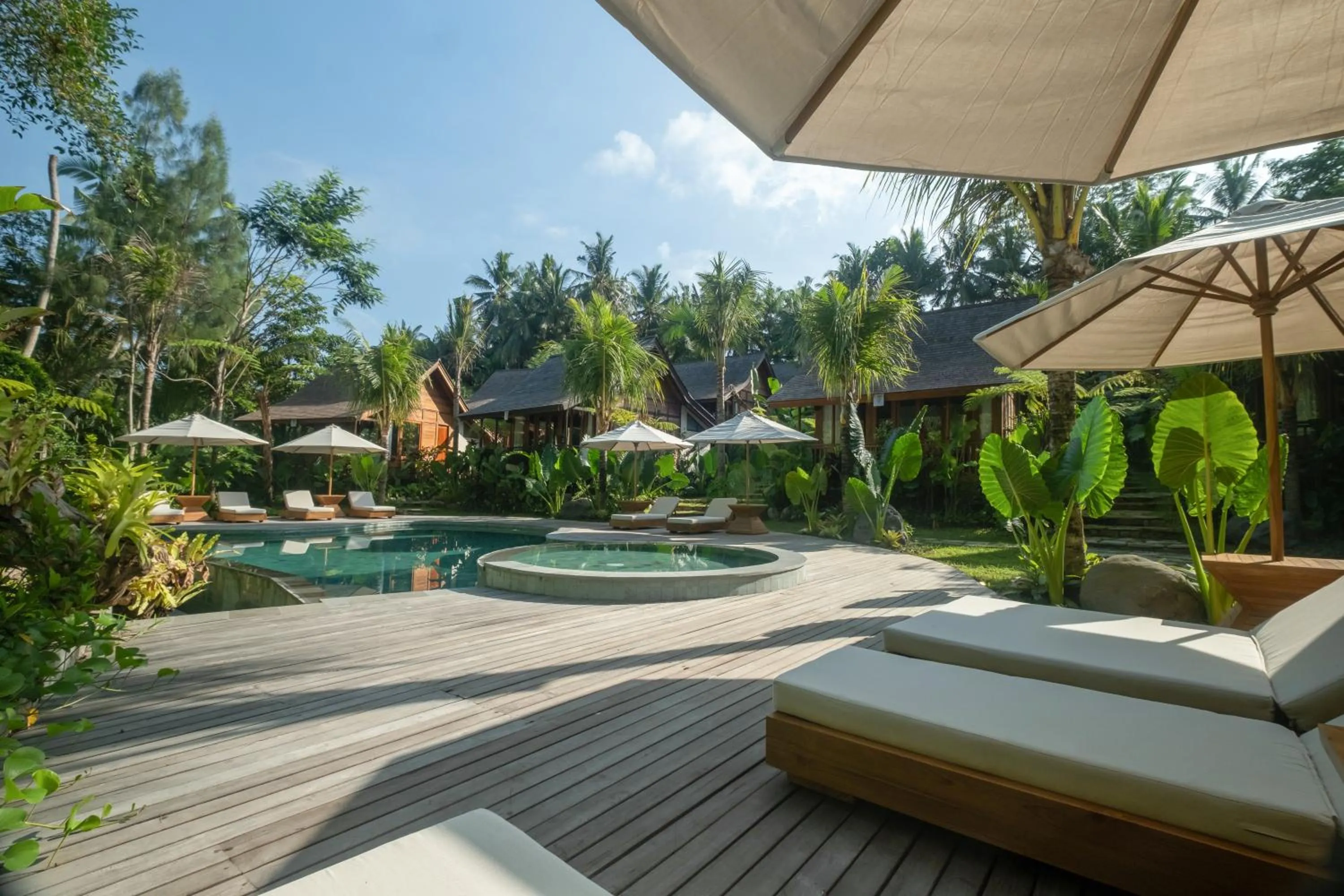 Swimming pool in Samujha Ubud Resort