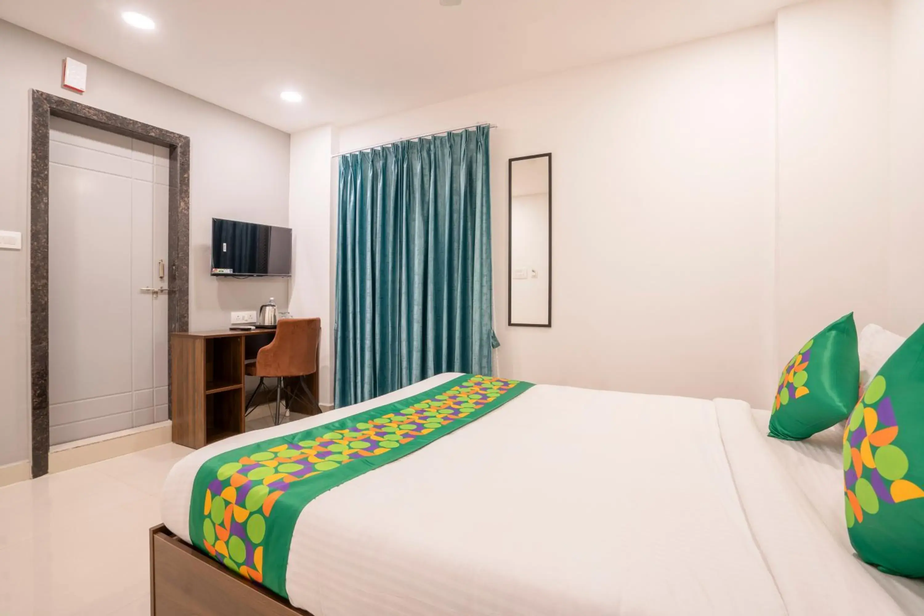 Bedroom, Bed in Treebo De Alphabet Gachibowli Bedroom, Bed in Treebo De Alphabet Gachibowli