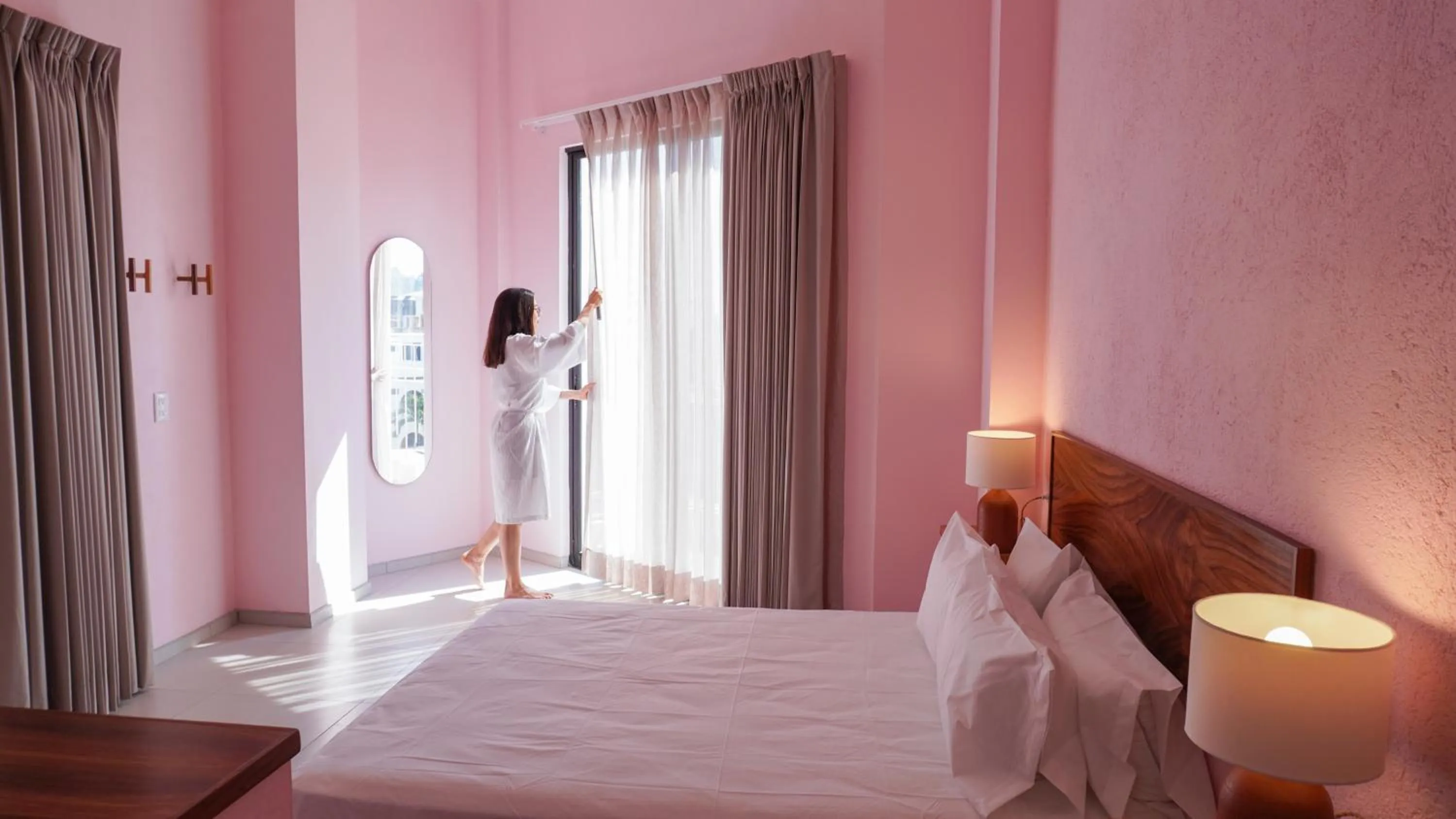 Bed in Hotel Tepalcates