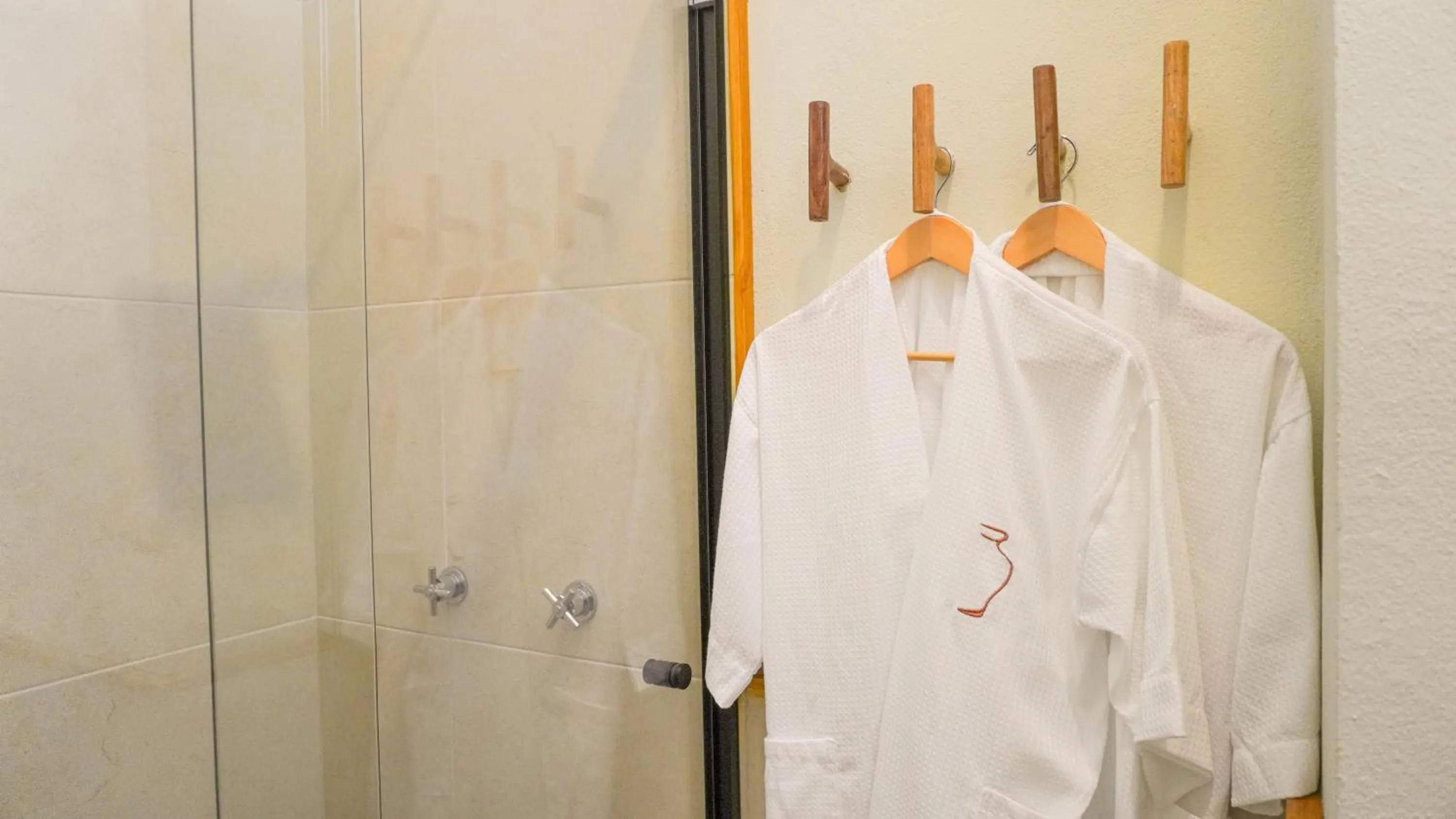 Bathroom in Hotel Tepalcates