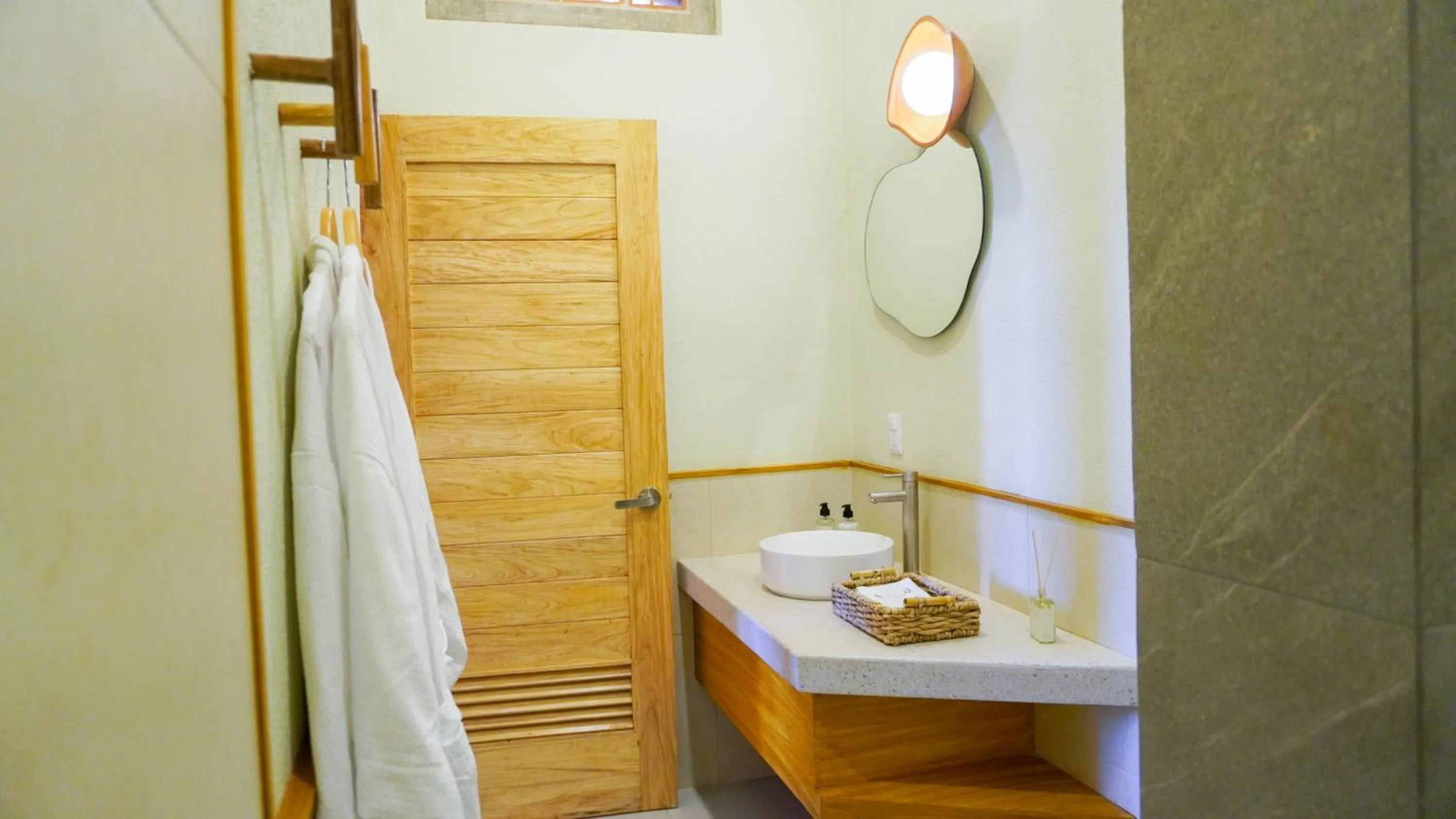 Bathroom in Hotel Tepalcates