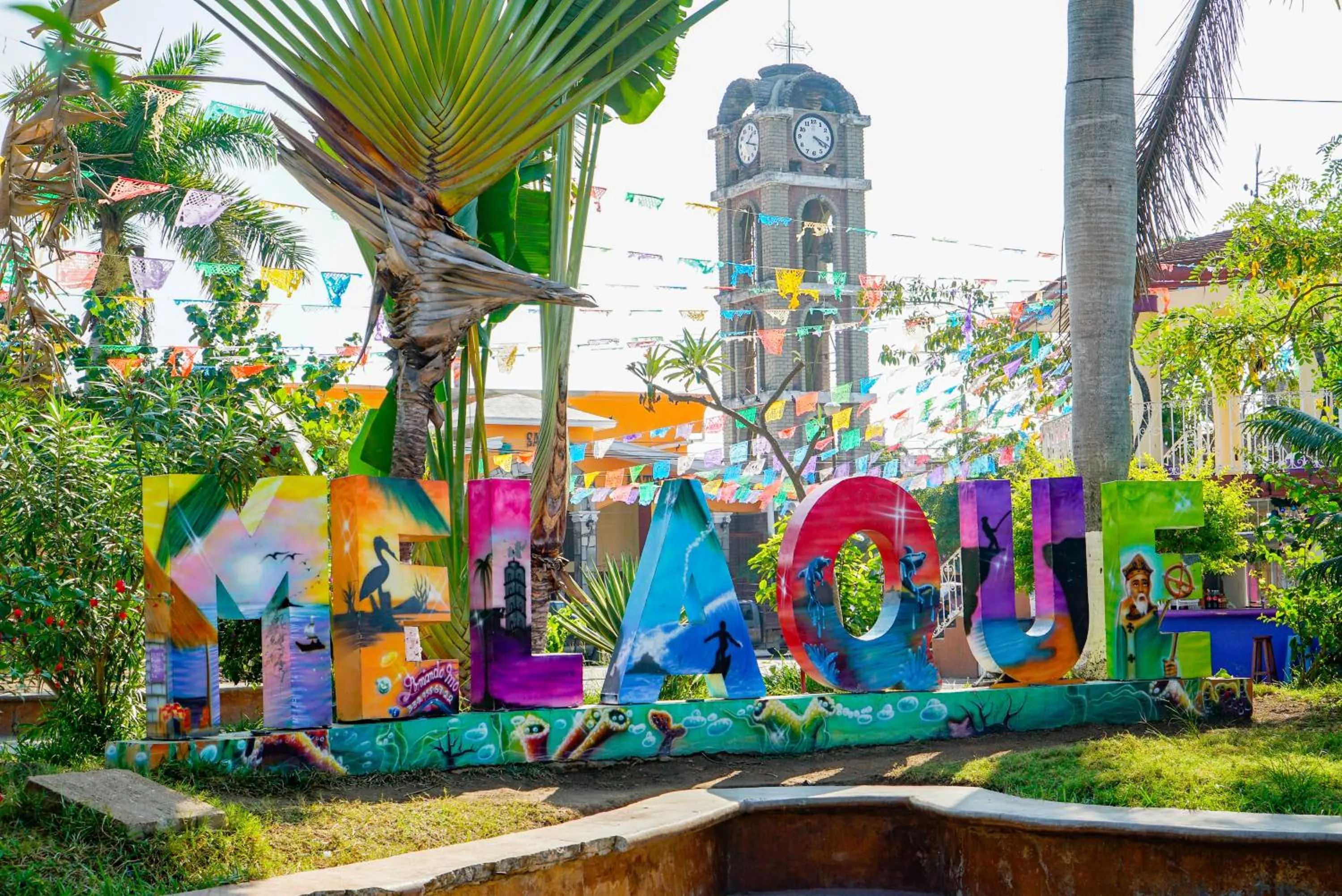 Garden in Hotel Tepalcates