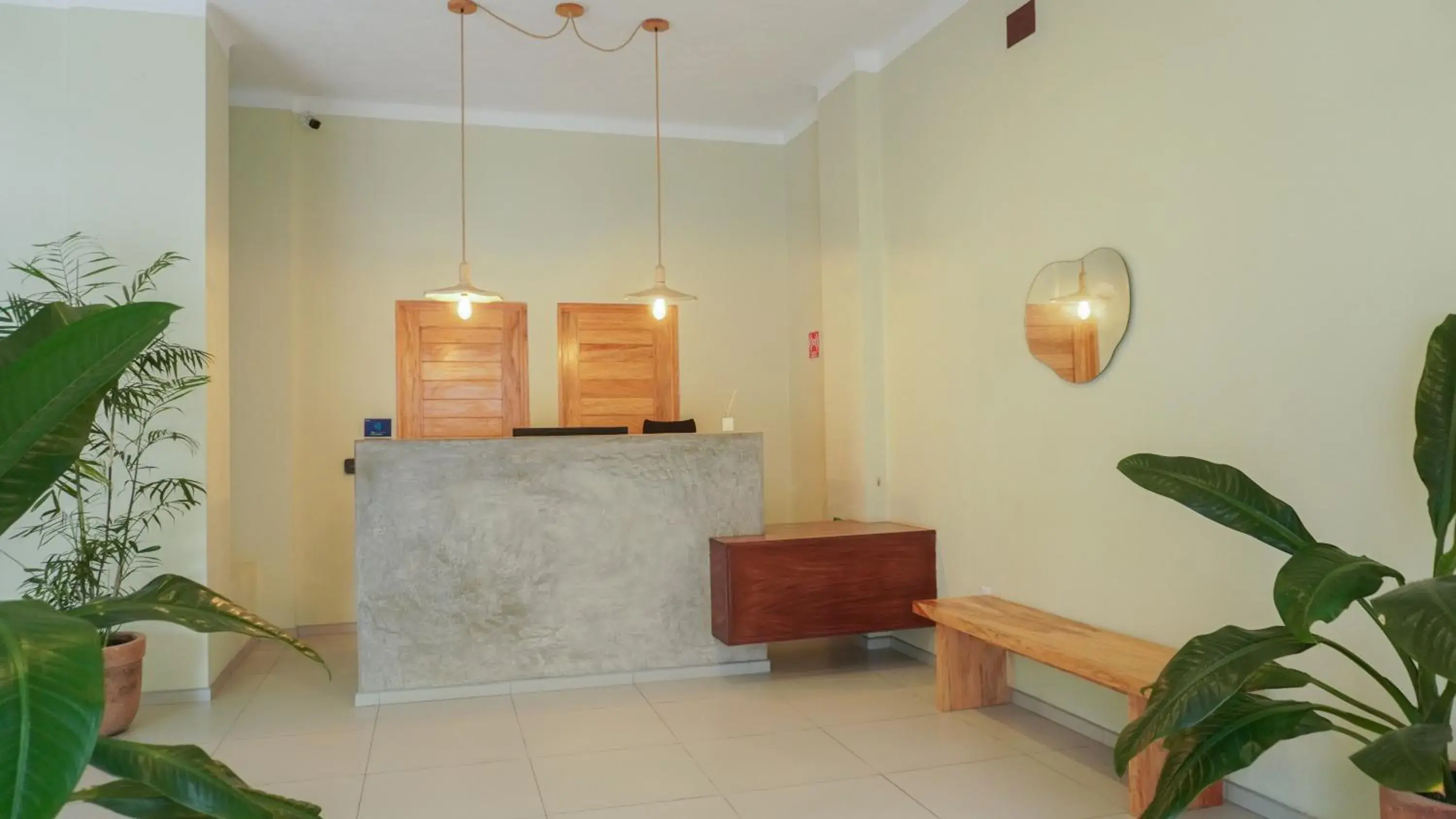 Lobby or reception in Hotel Tepalcates Lobby or reception in Hotel Tepalcates