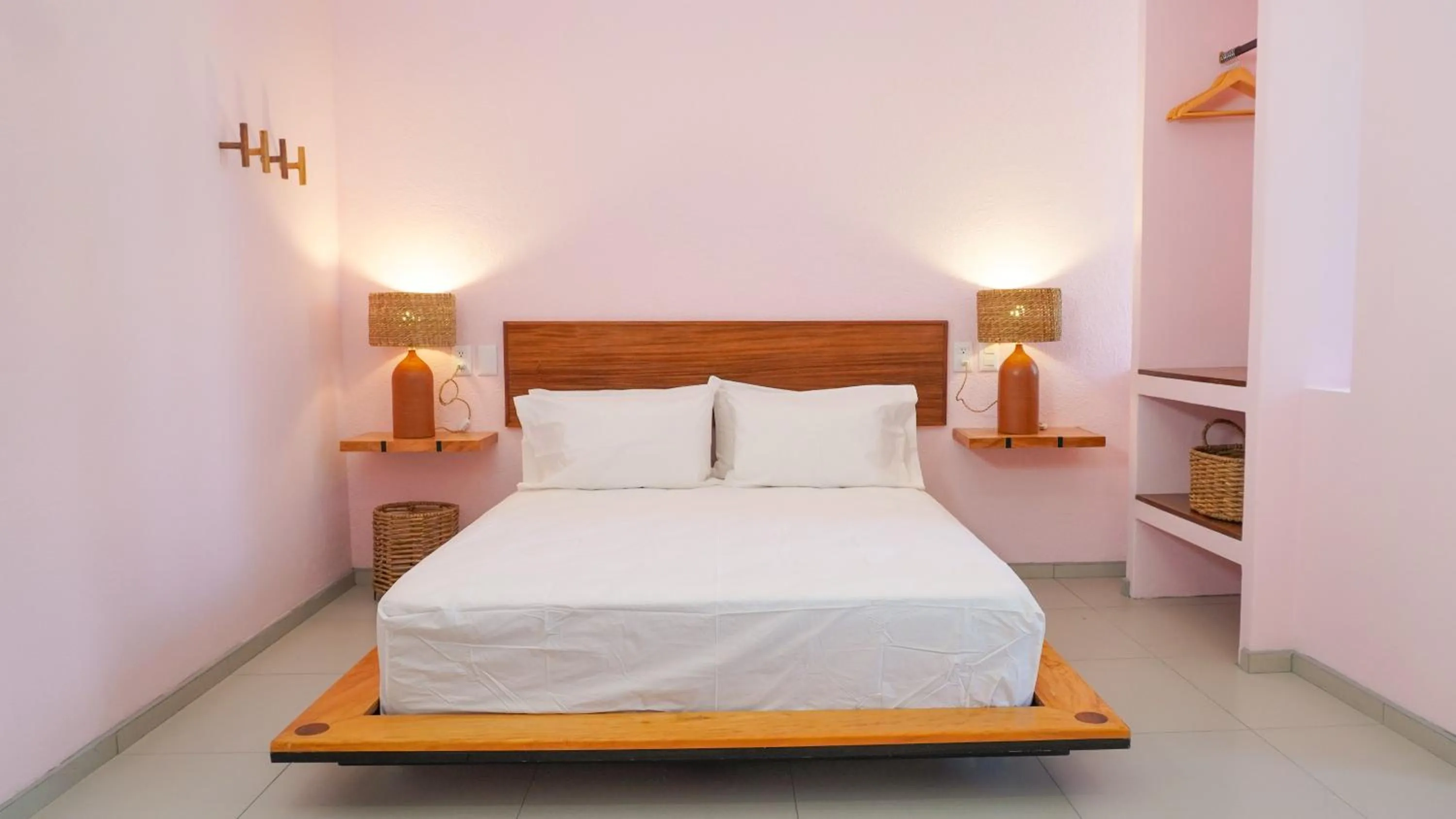 Bed in Hotel Tepalcates