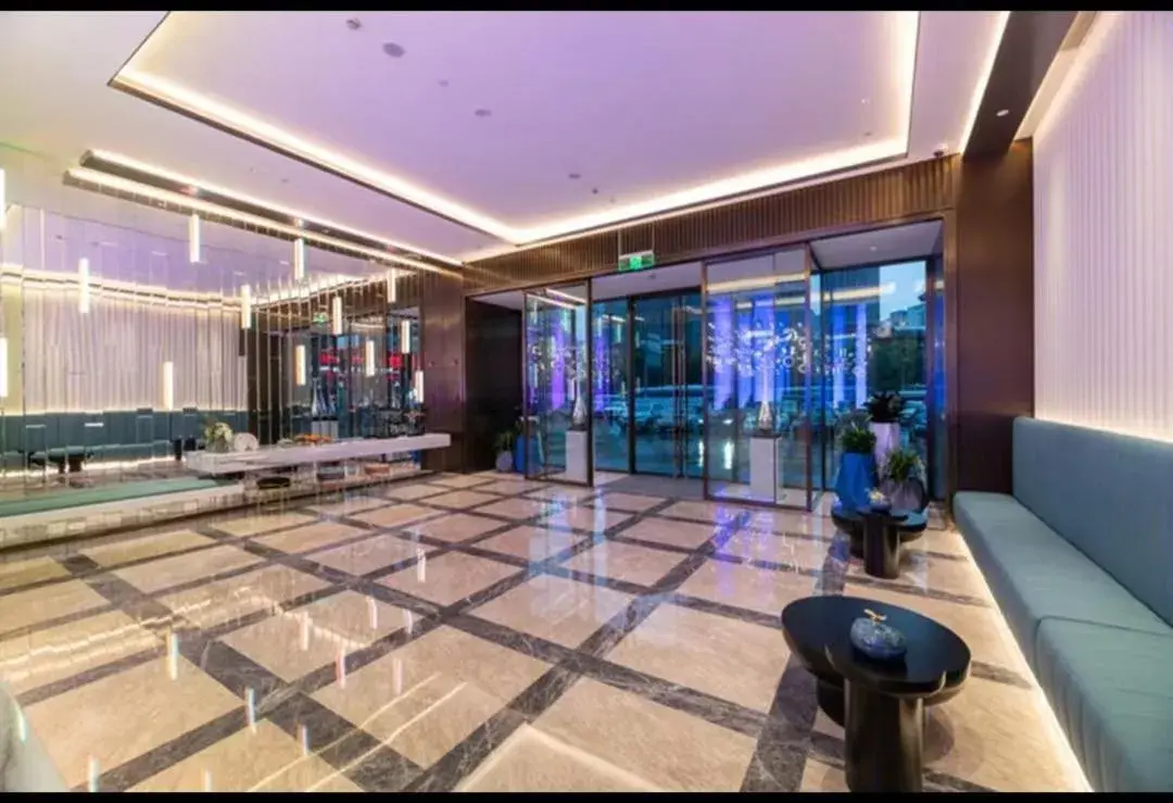 Lobby or reception in Orange crystal Shanghai Lujiazui Expo Center Lobby or reception in Orange crystal Shanghai Lujiazui Expo Center