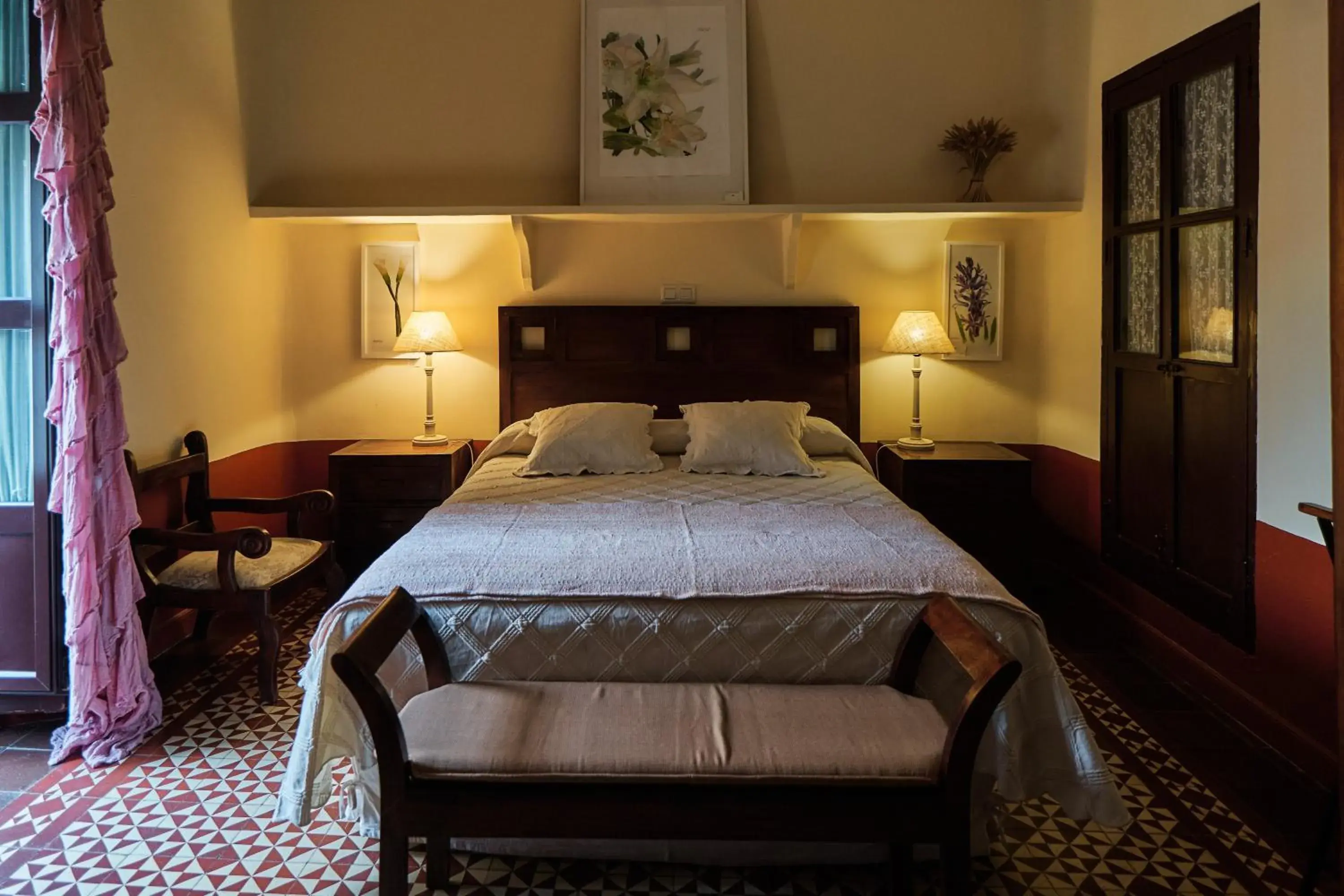 Double Room with Balcony - single occupancy in Hotel Rural La Vida de Antes Double Room with Balcony - single occupancy in Hotel Rural La Vida de Antes