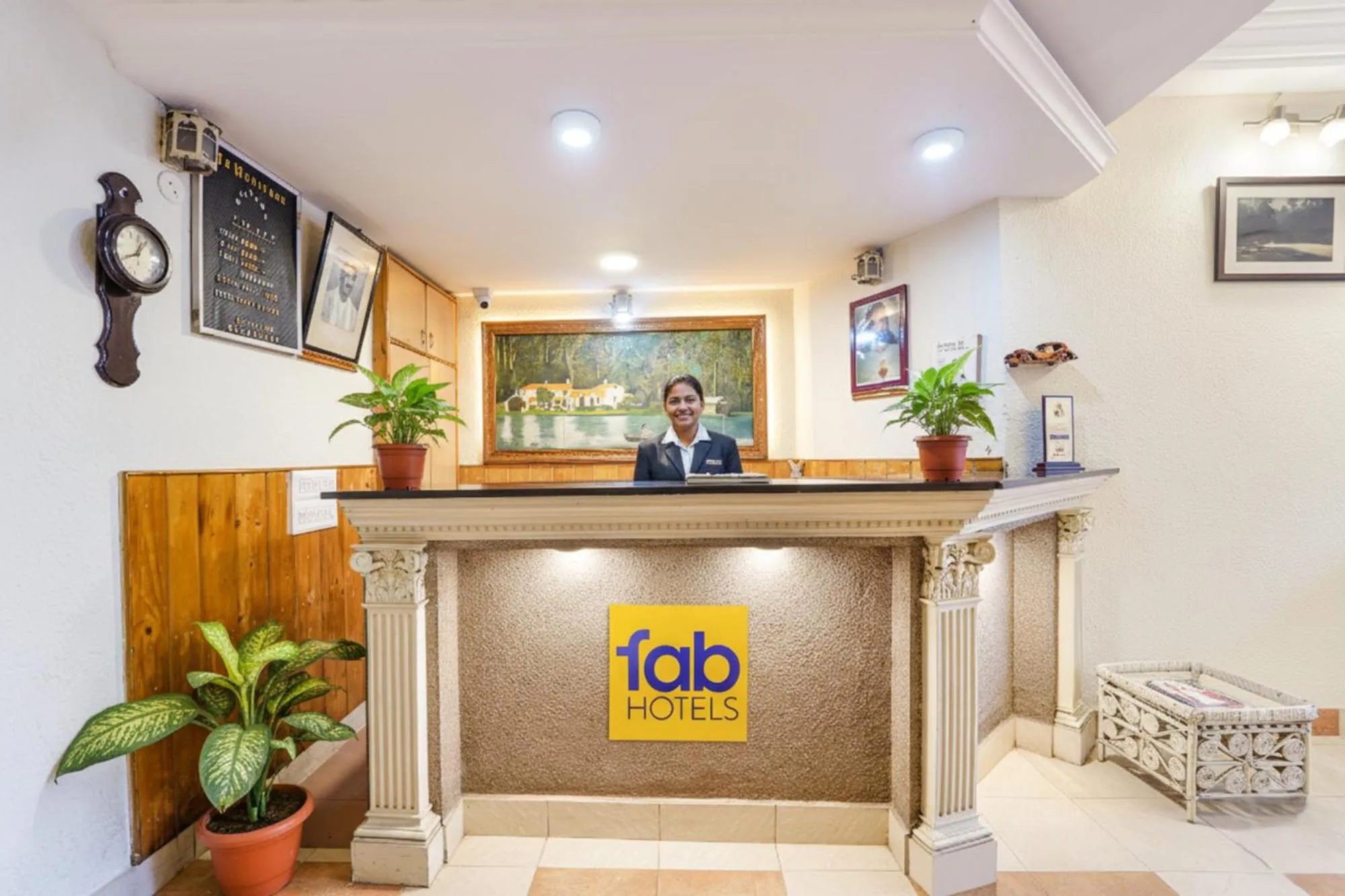 Lobby or reception in FabHotel JS Heritage