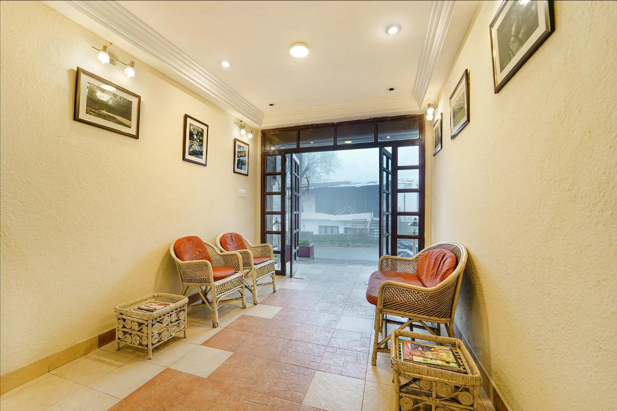 Seating area in FabHotel JS Heritage