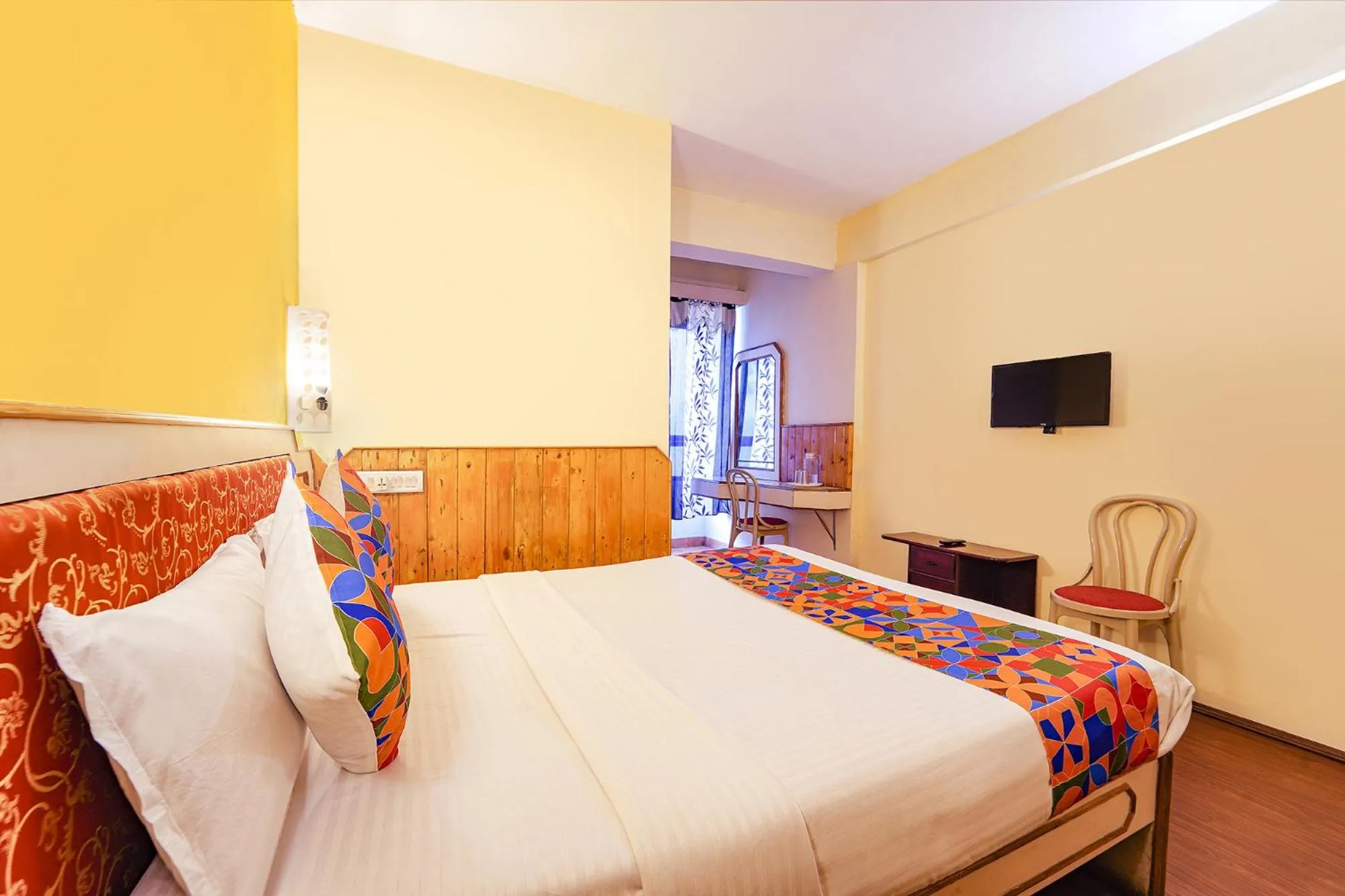 Bed in FabHotel JS Heritage