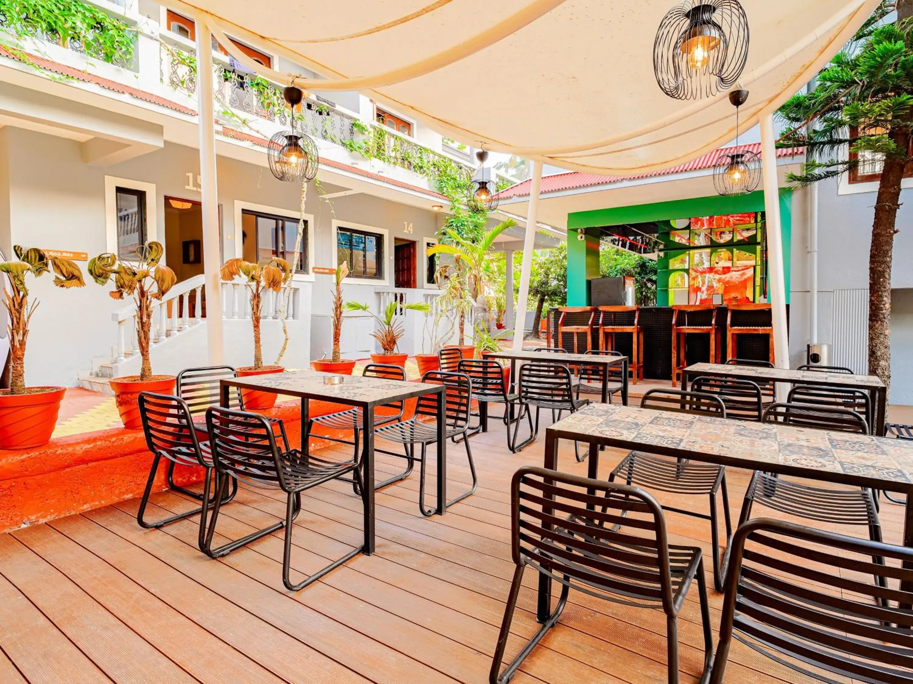 Restaurant/places to eat in The Hosteller Goa, Anjuna Restaurant/places to eat in The Hosteller Goa, Anjuna