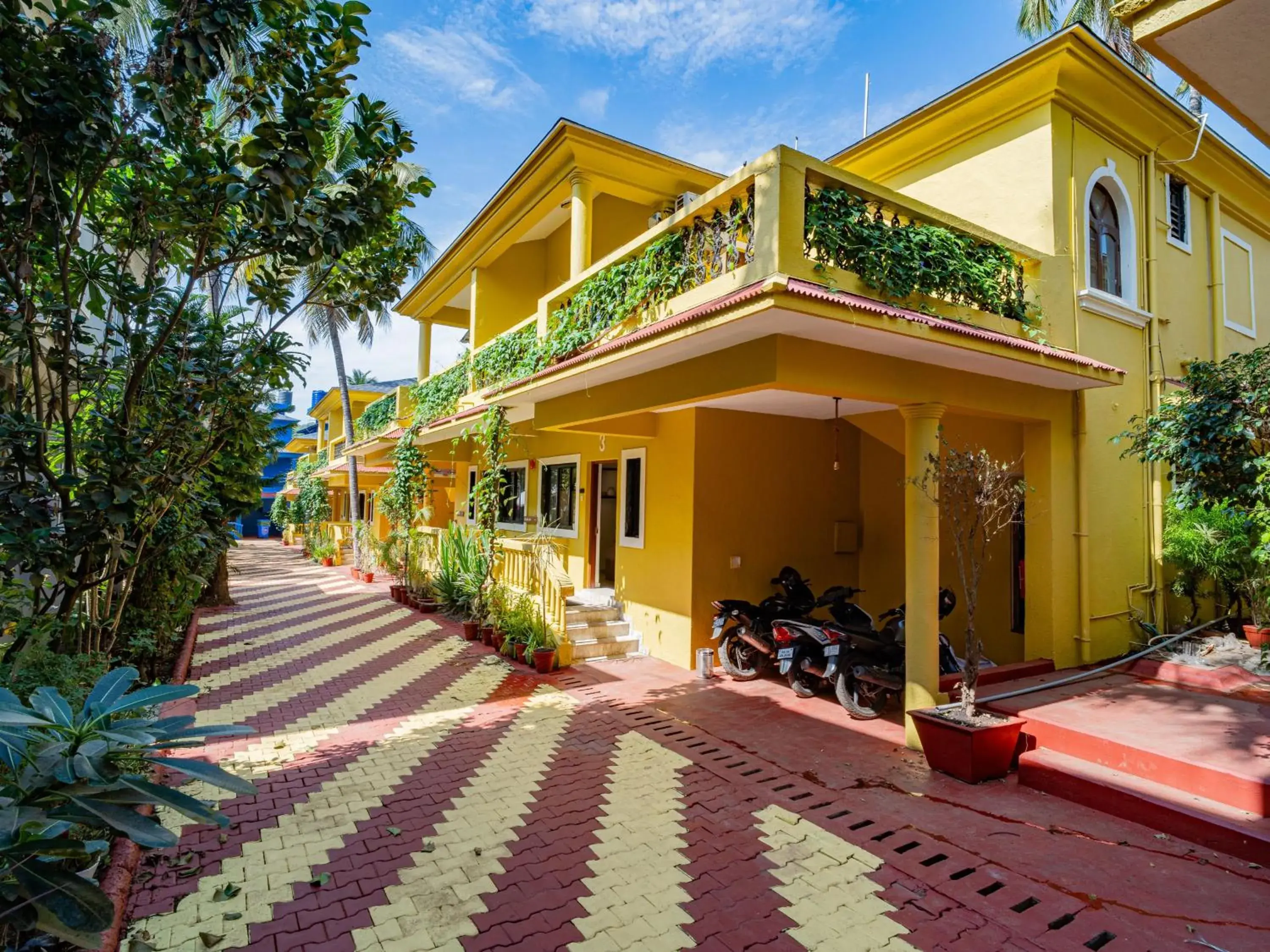 Property building in The Hosteller Goa, Anjuna Property building in The Hosteller Goa, Anjuna