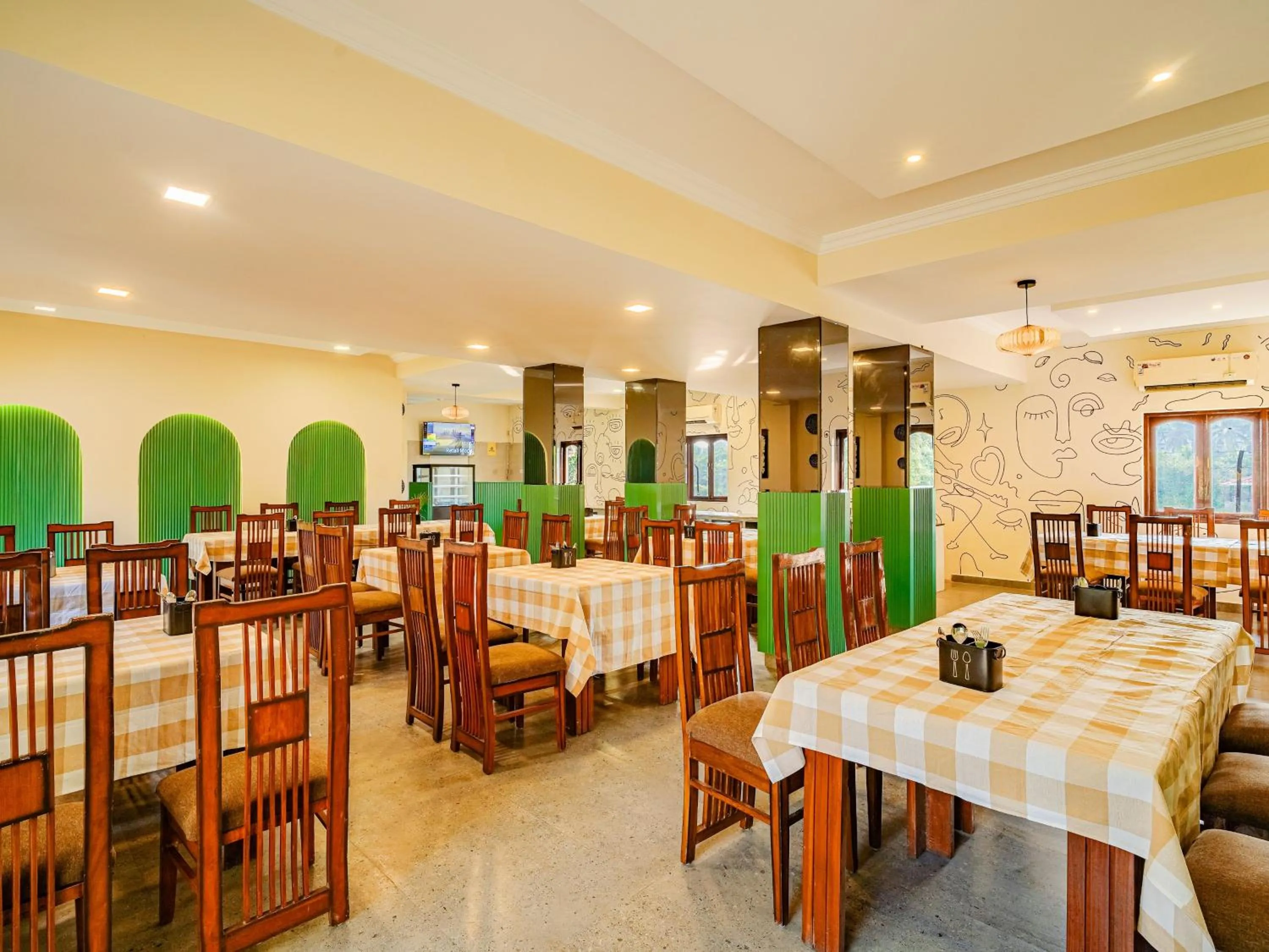 Restaurant/places to eat in The Hosteller Goa, Anjuna