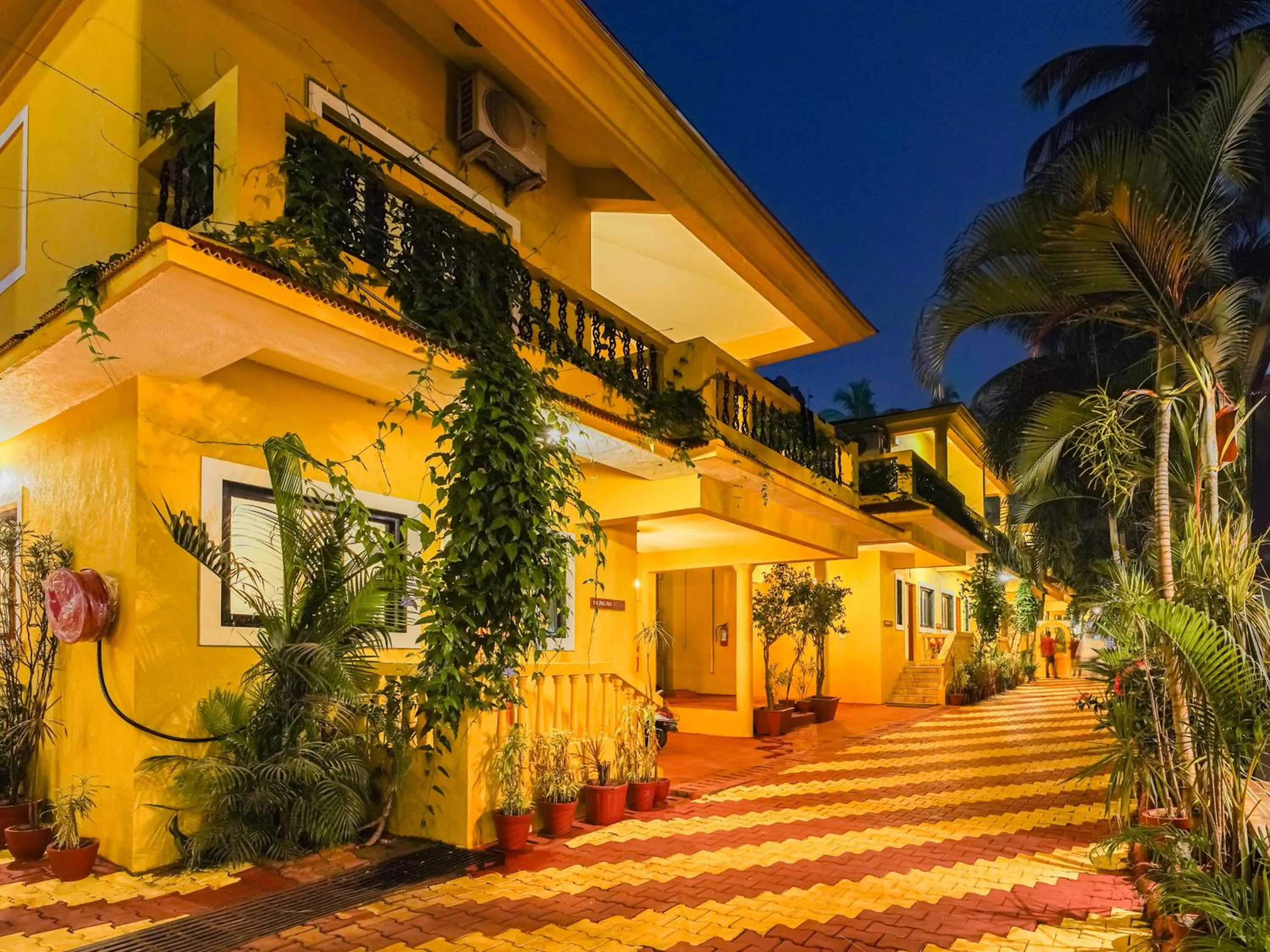 Property building in The Hosteller Goa, Anjuna
