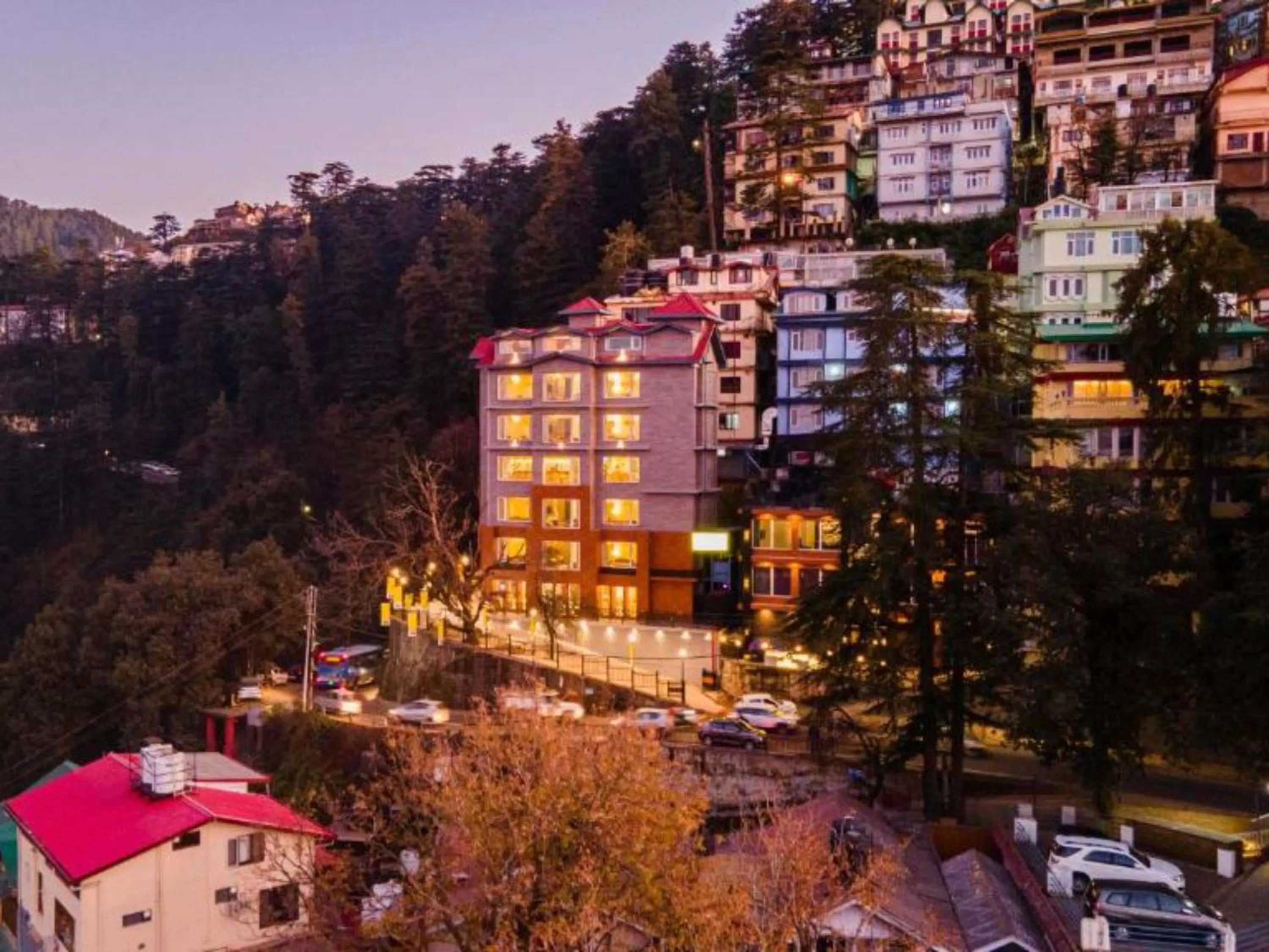 Property building in The Hosteller Shimla, Valley View