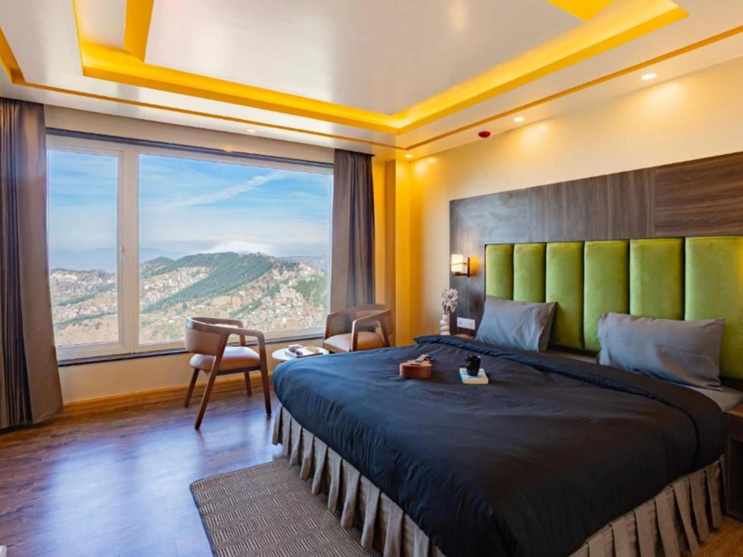 Bed in The Hosteller Shimla, Valley View