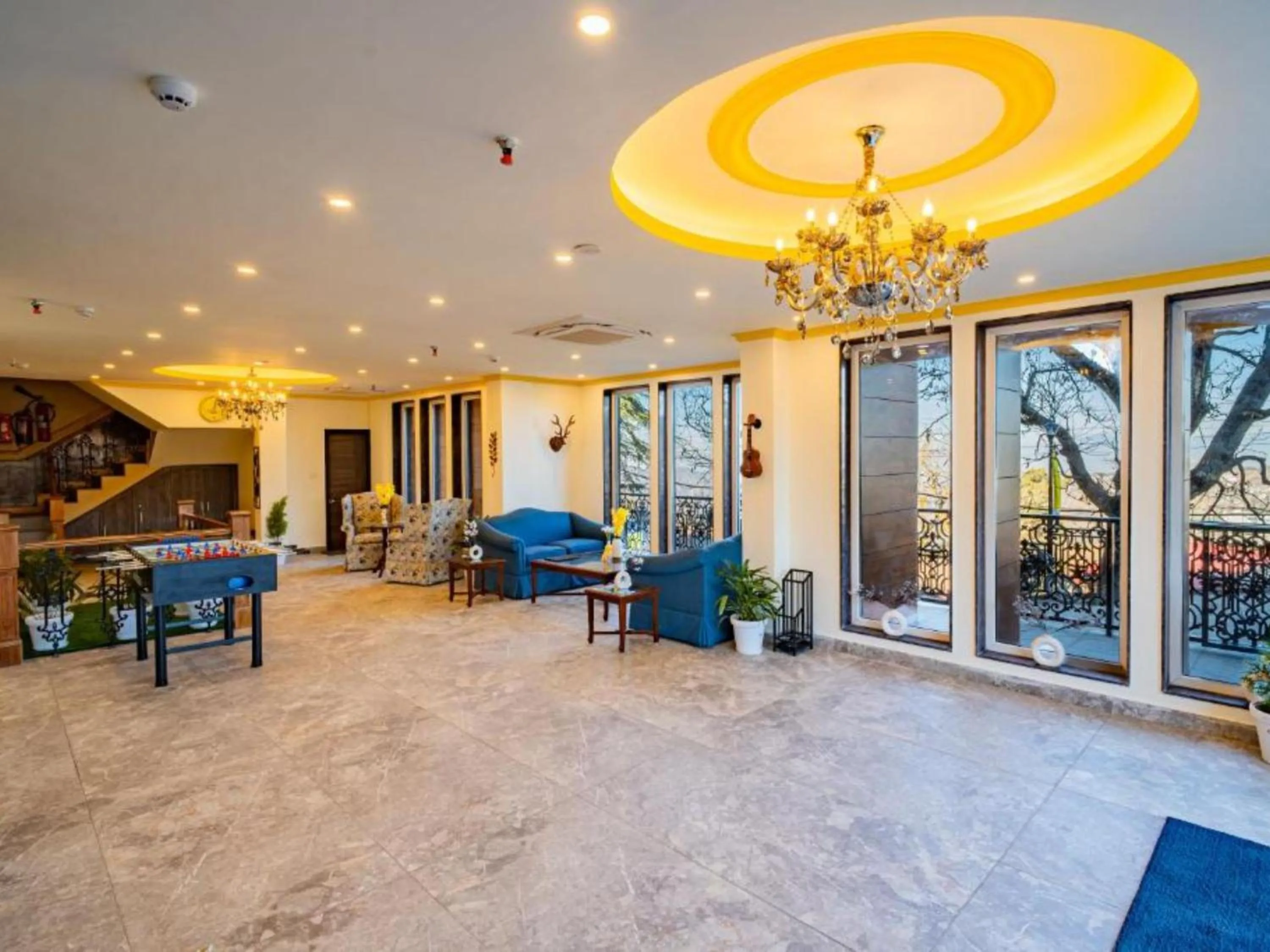 Balcony/Terrace in The Hosteller Shimla, Valley View