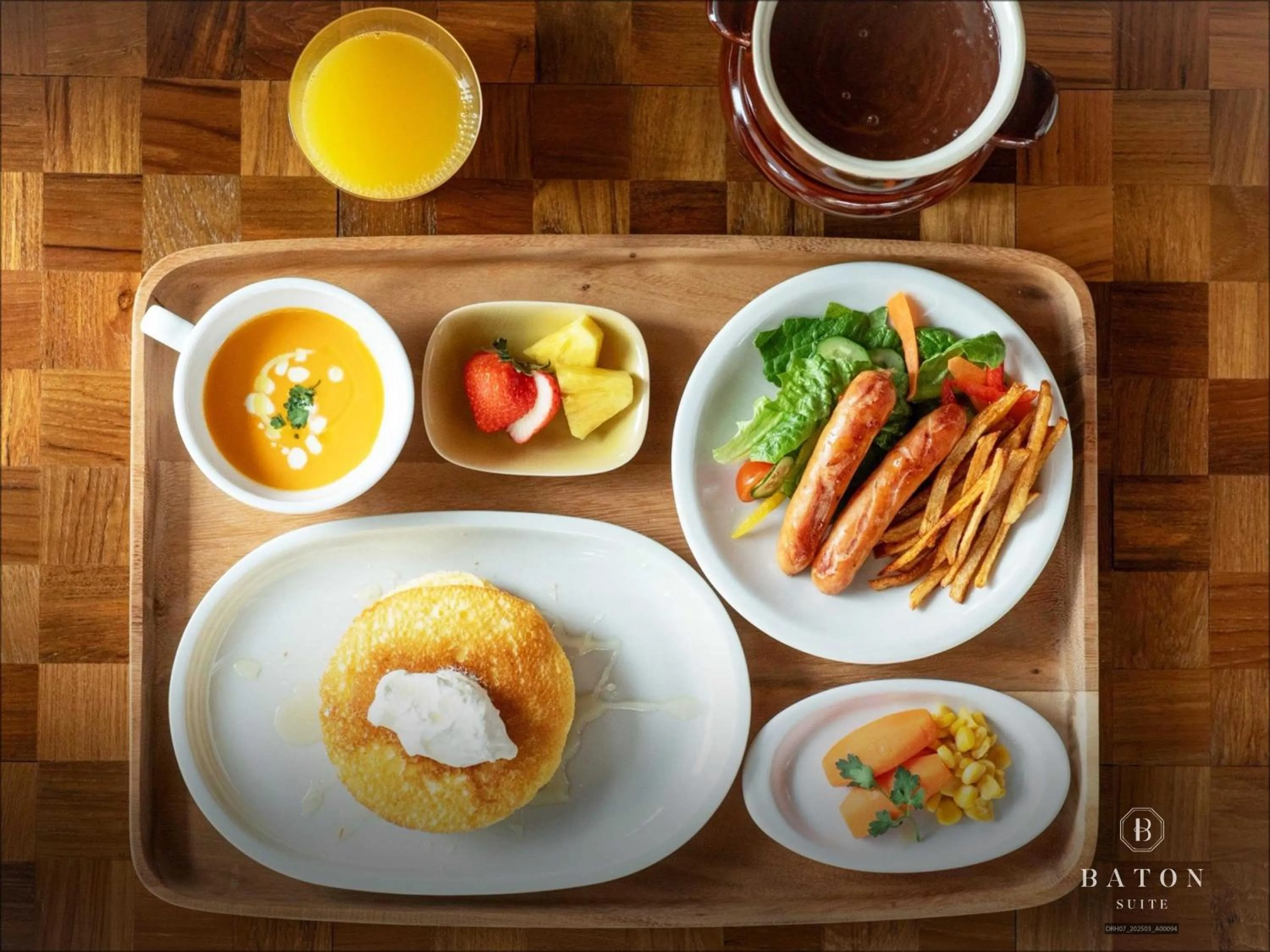 Breakfast in BATON SUITE Okinawa-kourijima