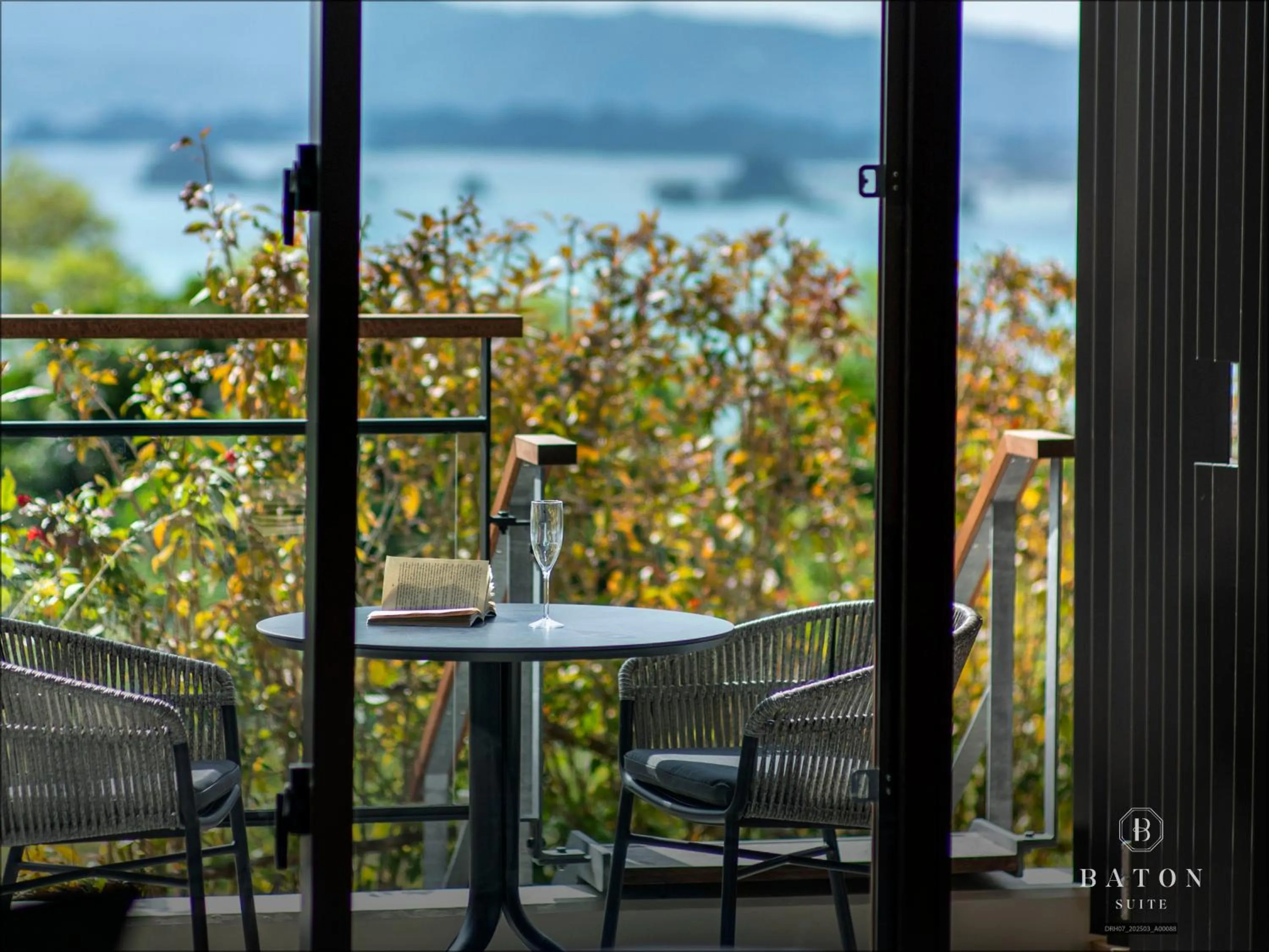 Balcony/Terrace in BATON SUITE Okinawa-kourijima